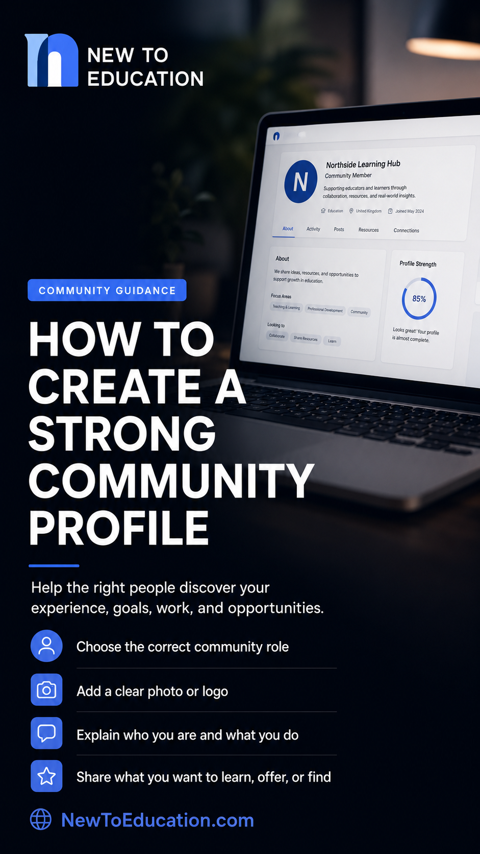 How to Create a Strong Community Profile