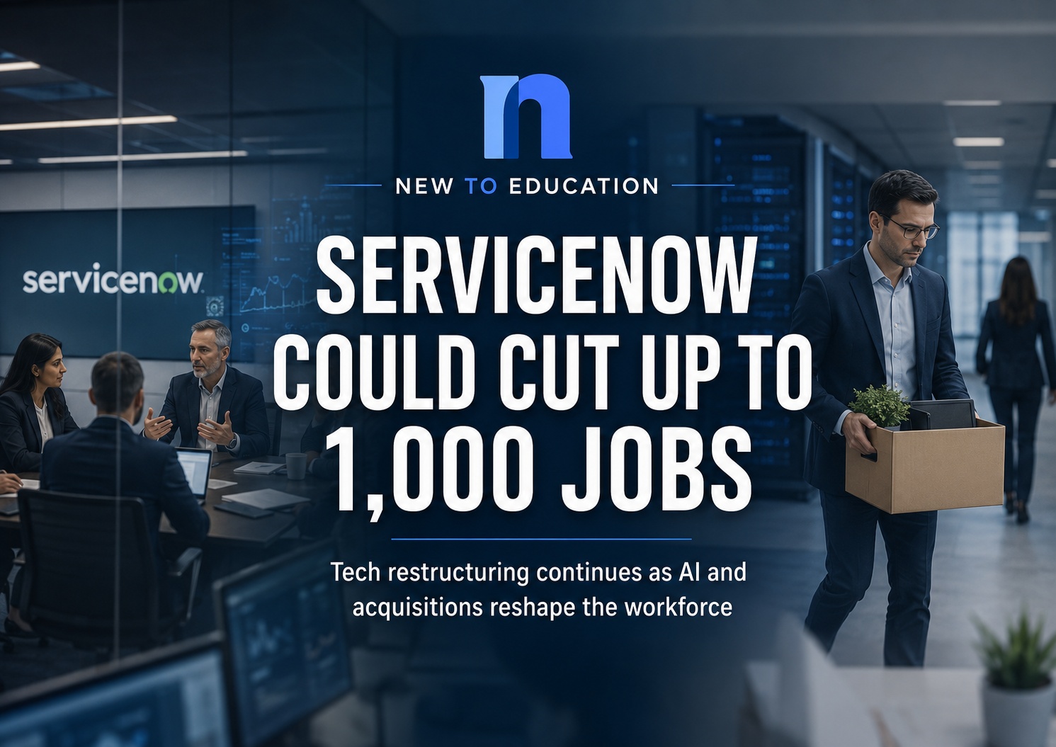 ServiceNow Could Cut Up to 1,000 Jobs as Technology Companies Continue Restructuring