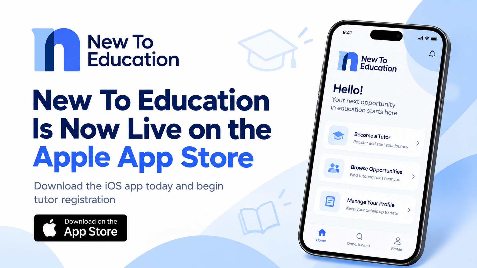 New To Education Officially Launches on the Apple App Store: Download Our iOS App Today