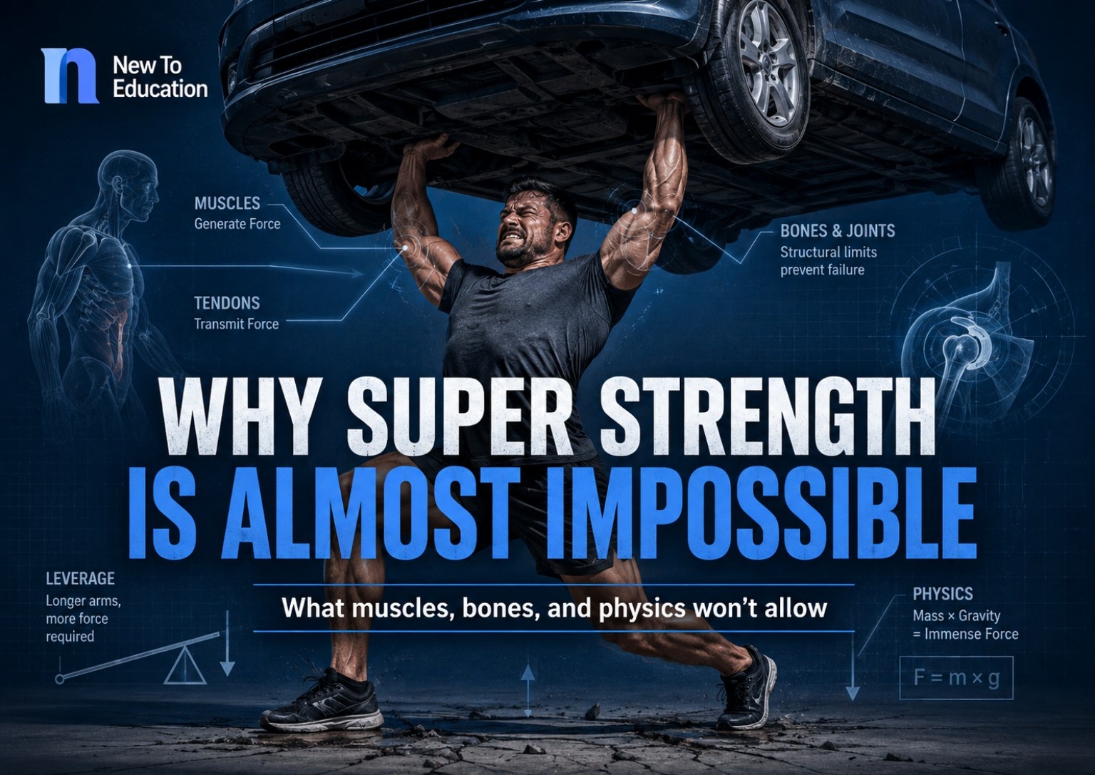 Why Super Strength Is Almost Impossible for the Human Body