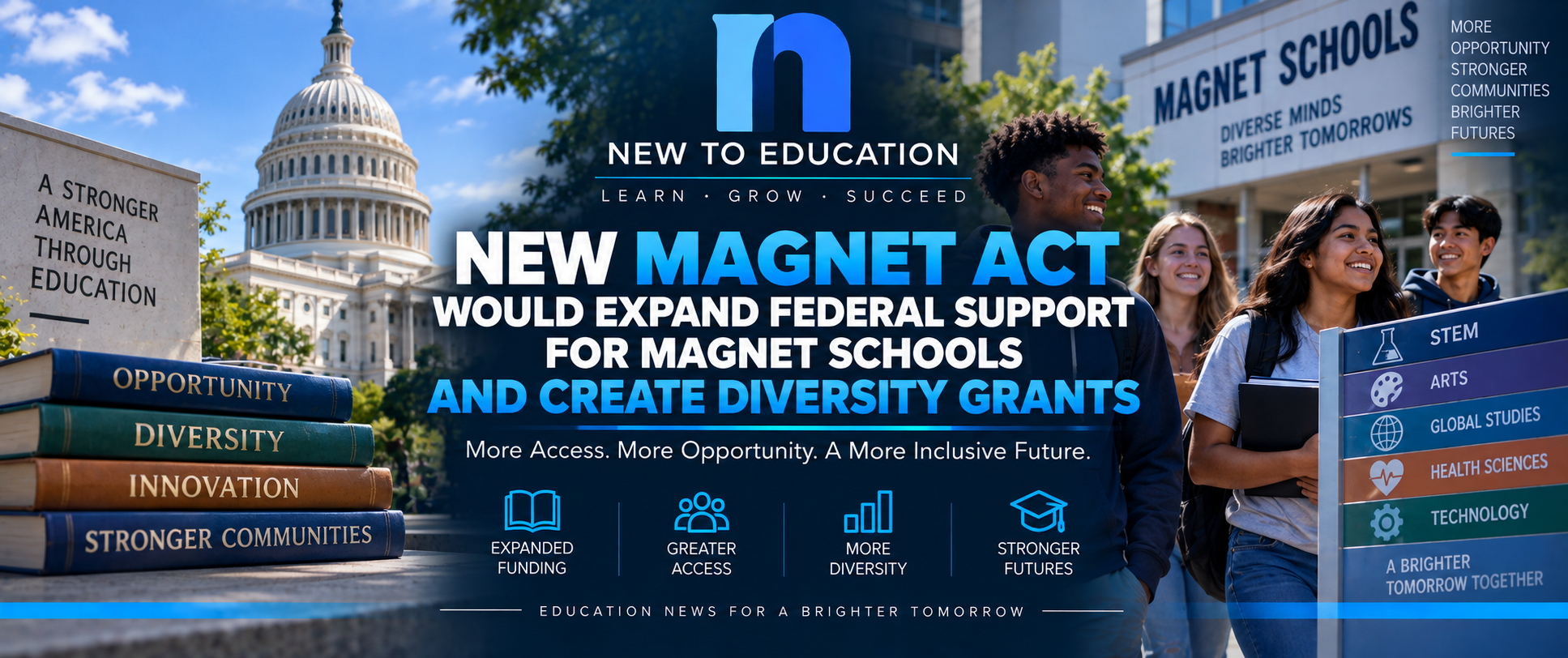 New MAGNET Act Would Expand Federal Support for Magnet Schools and Create Diversity Grants