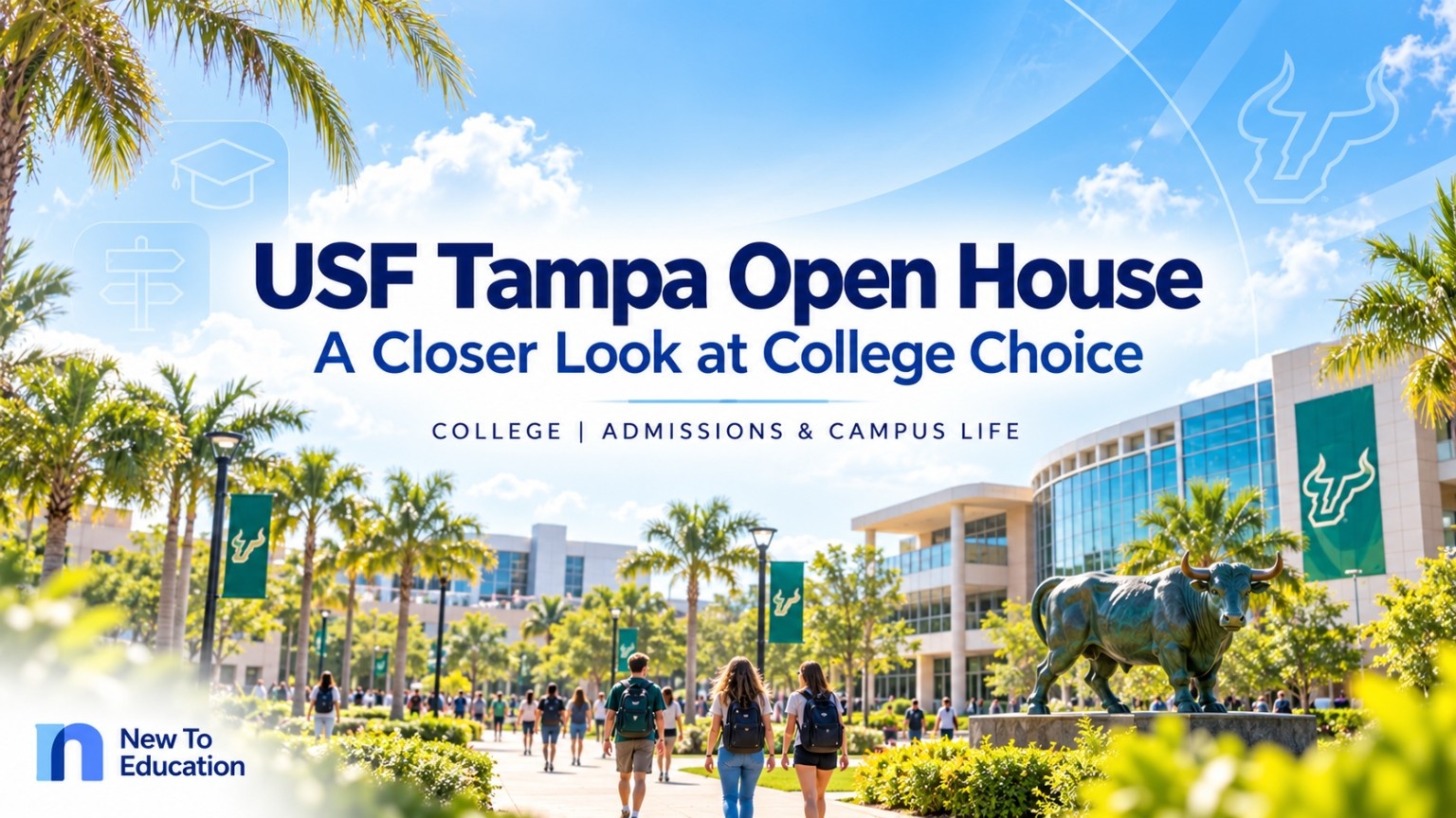 USF Tampa Open House Gives Prospective Students a Closer Look at College Choice