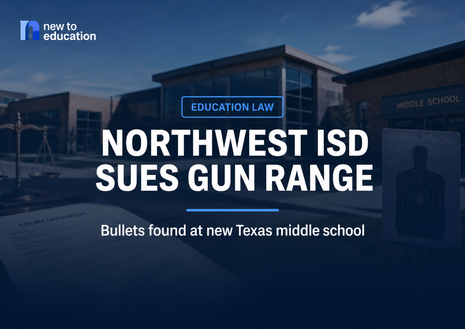 Northwest ISD Sues Gun Range After Bullets Are Found at New Texas Middle School