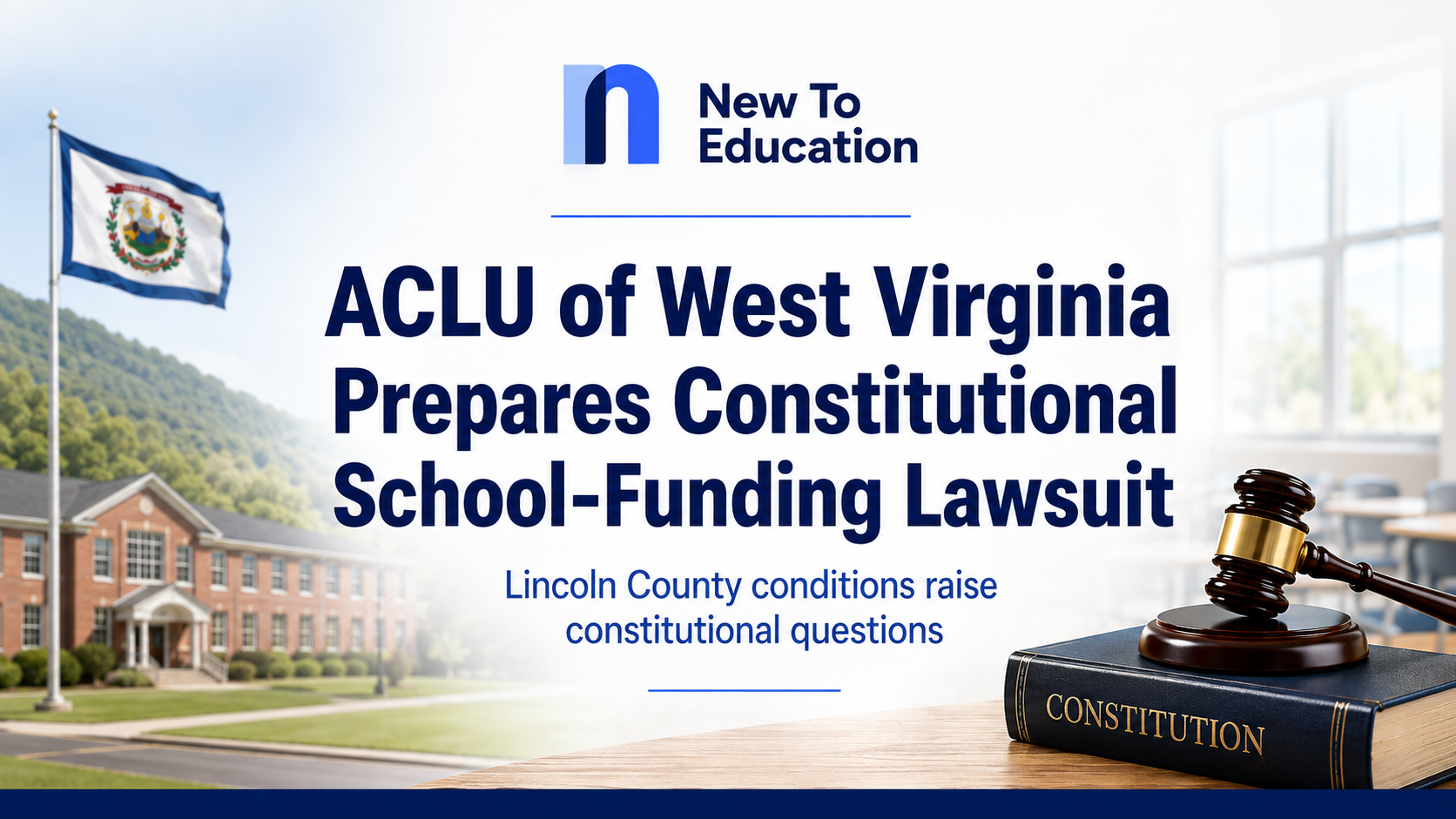 ACLU of West Virginia Prepares Constitutional School-Funding Lawsuit Over Lincoln County Conditions