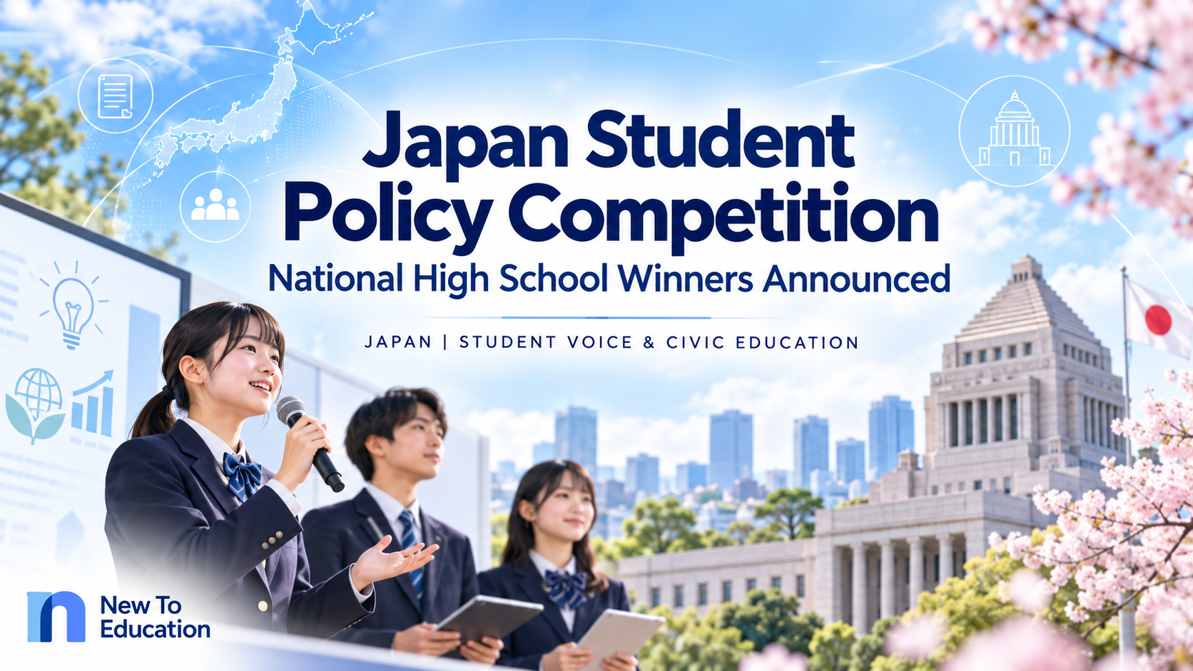 Japan Announces Winners of National High School Student Policy Competition