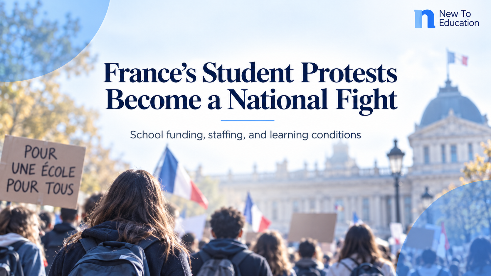 France’s Student Protests Become a National Fight Over School Funding, Staffing, and Learning Conditions