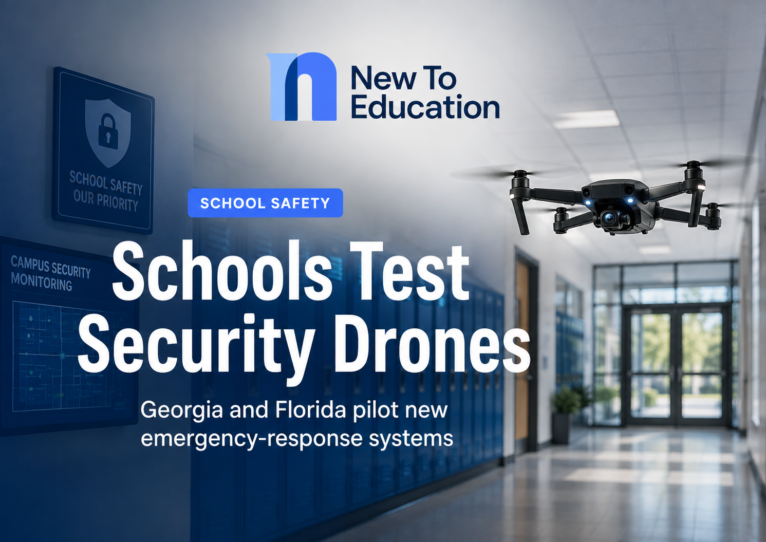 Georgia and Florida Schools Prepare to Test Pepper-Projectile Security Drones