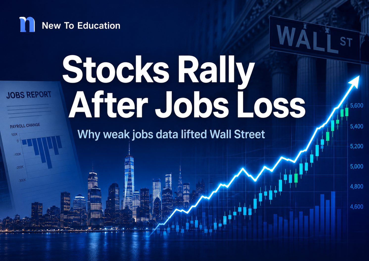 U.S. Stocks Hit a Record After the Economy Lost Jobs: Why Wall Street Rallied