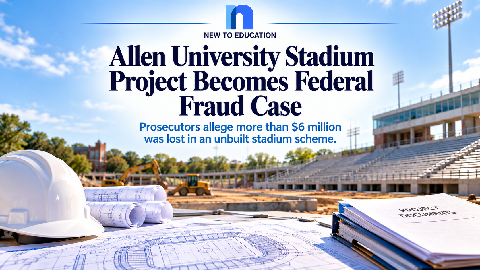 Allen University Football Stadium Project Becomes Federal Fraud Case After $6 Million Alleged Scheme
