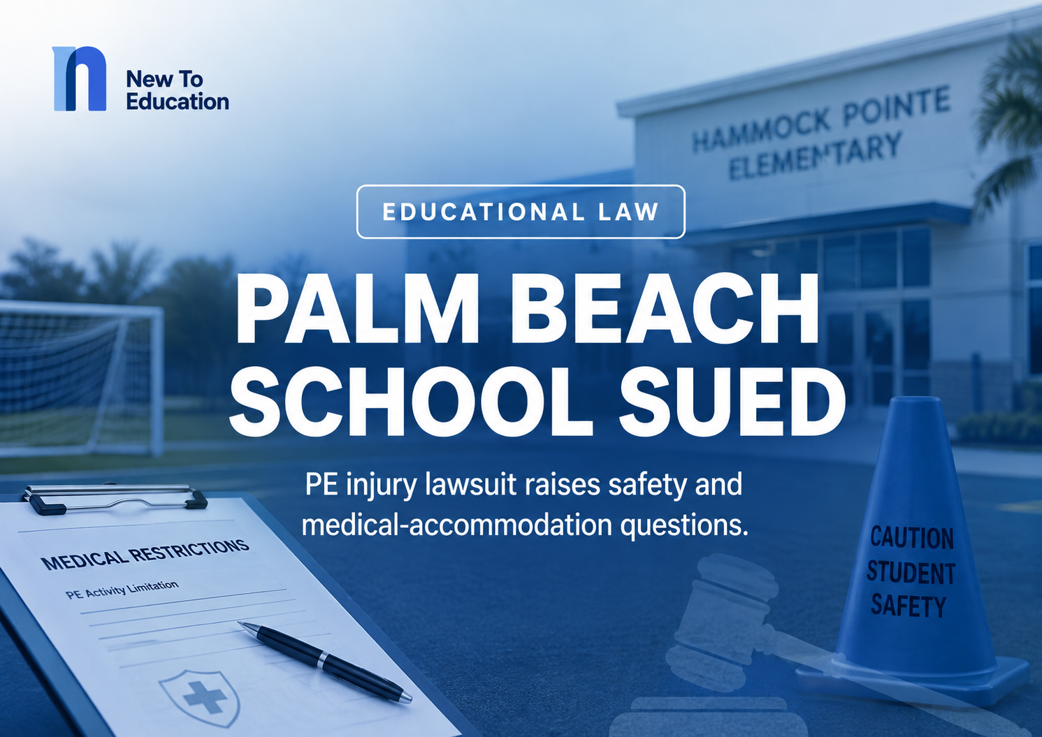 Palm Beach County School Board Sued After Student Allegedly Reinjures Ankle During PE