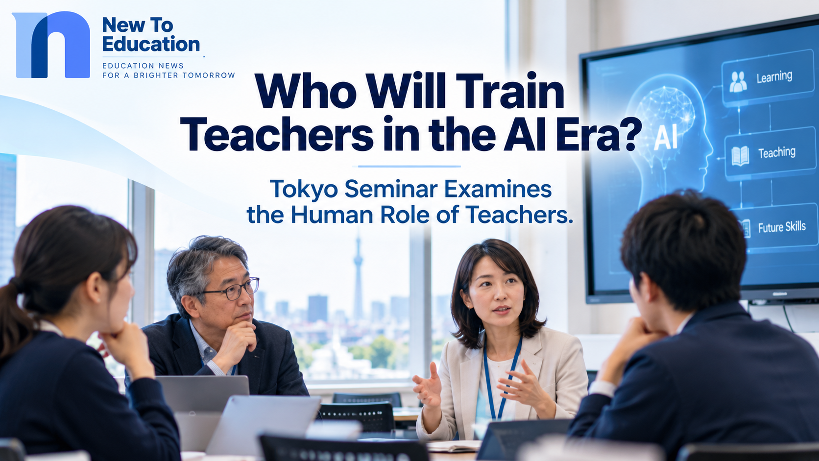 Tokyo Seminar Asks What Human Teachers Should Do Differently in the AI Era