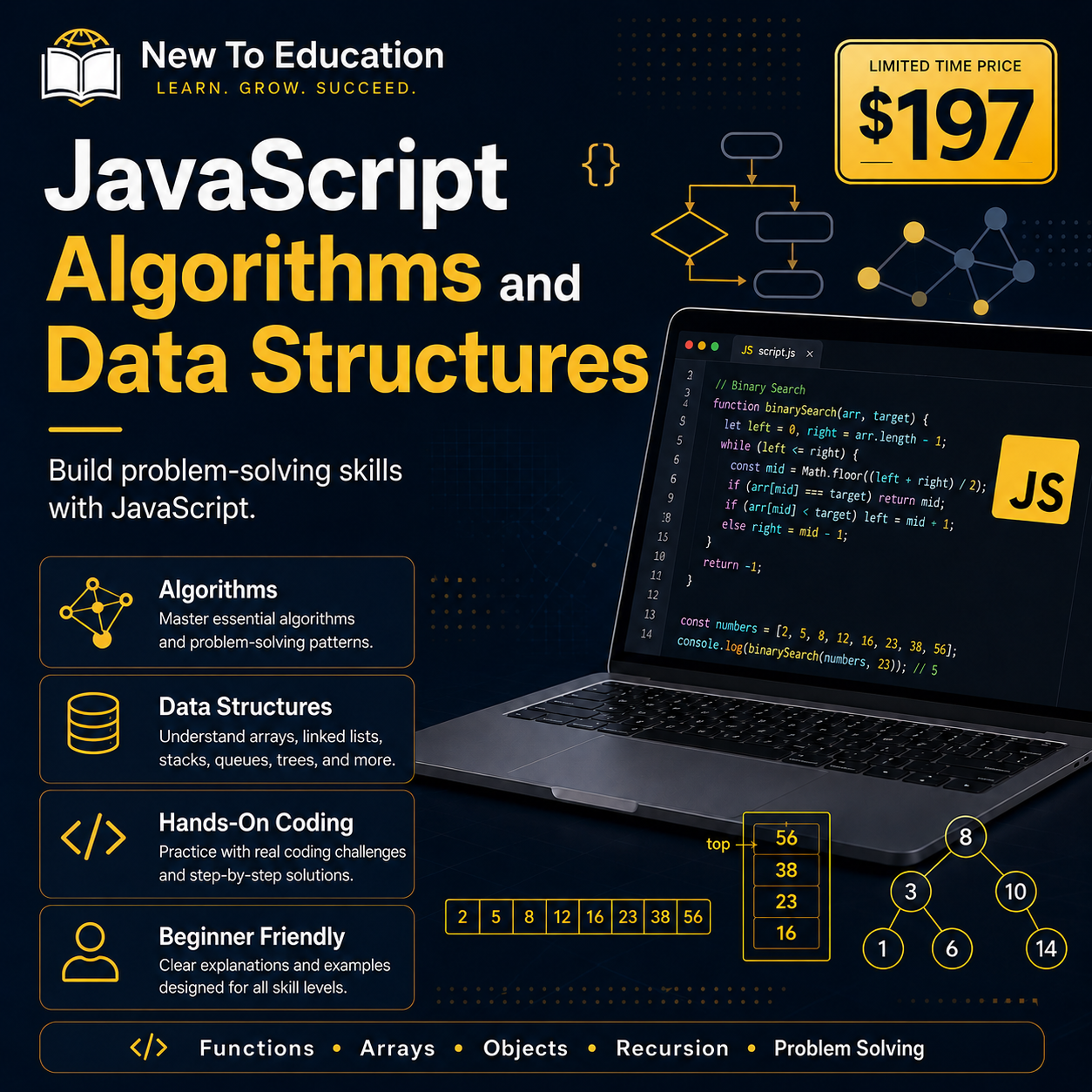 JavaScript Algorithms and Data Structures