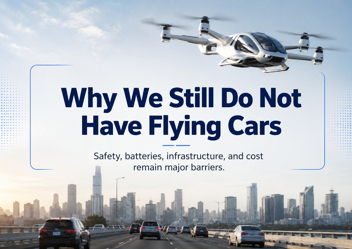 Why We Still Do Not Have Flying Cars