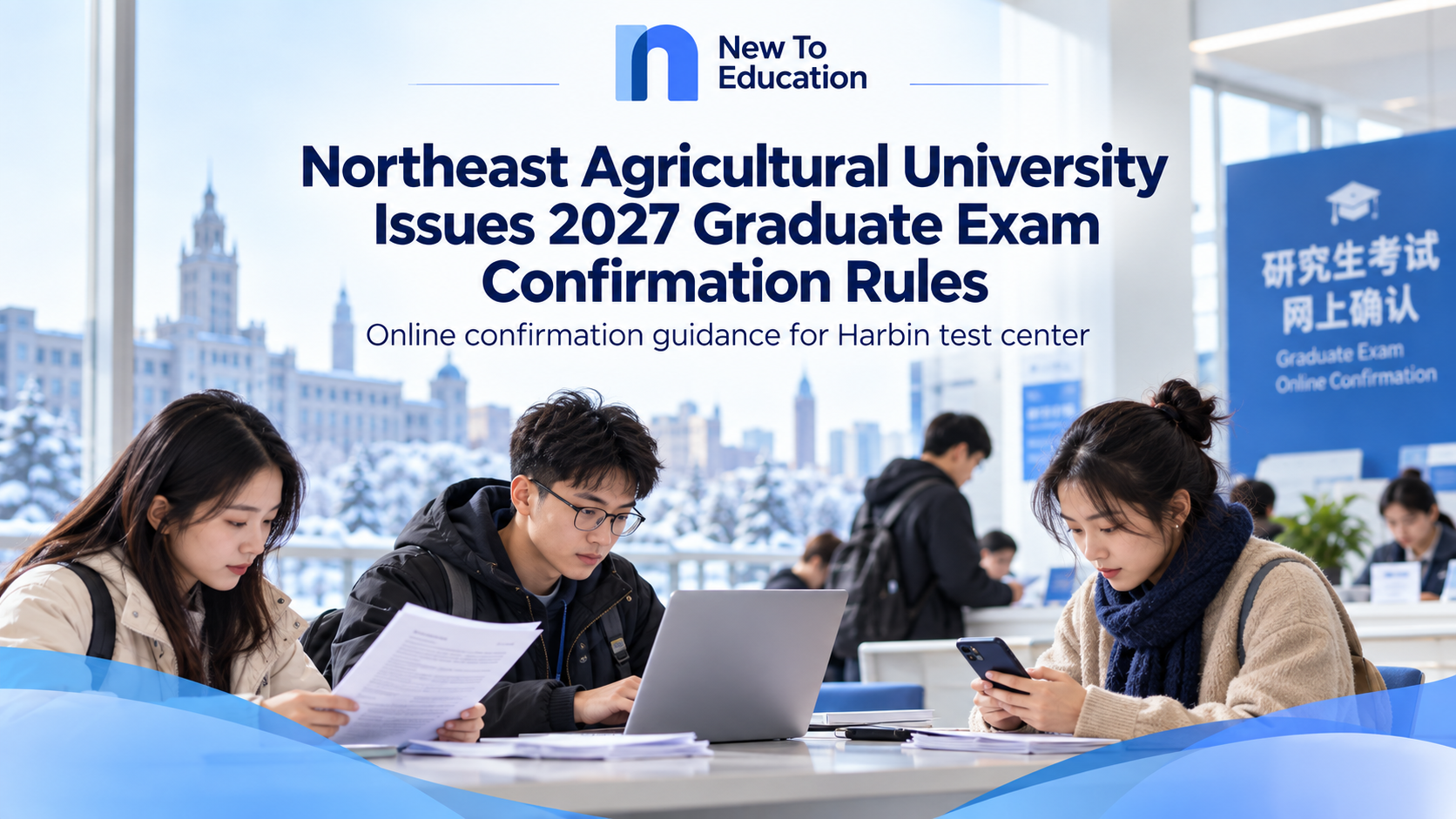 Northeast Agricultural University Issues 2027 Graduate Exam Online Confirmation Rules for Harbin Test Center