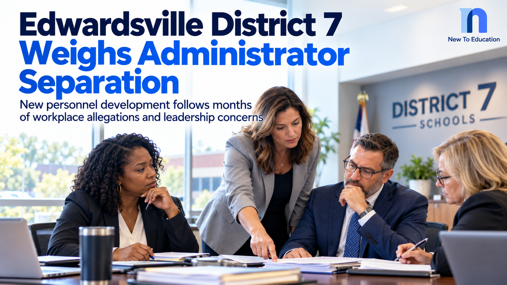 Edwardsville District 7 to Consider Separation Agreement With Administrator After Months of Workplace Allegations