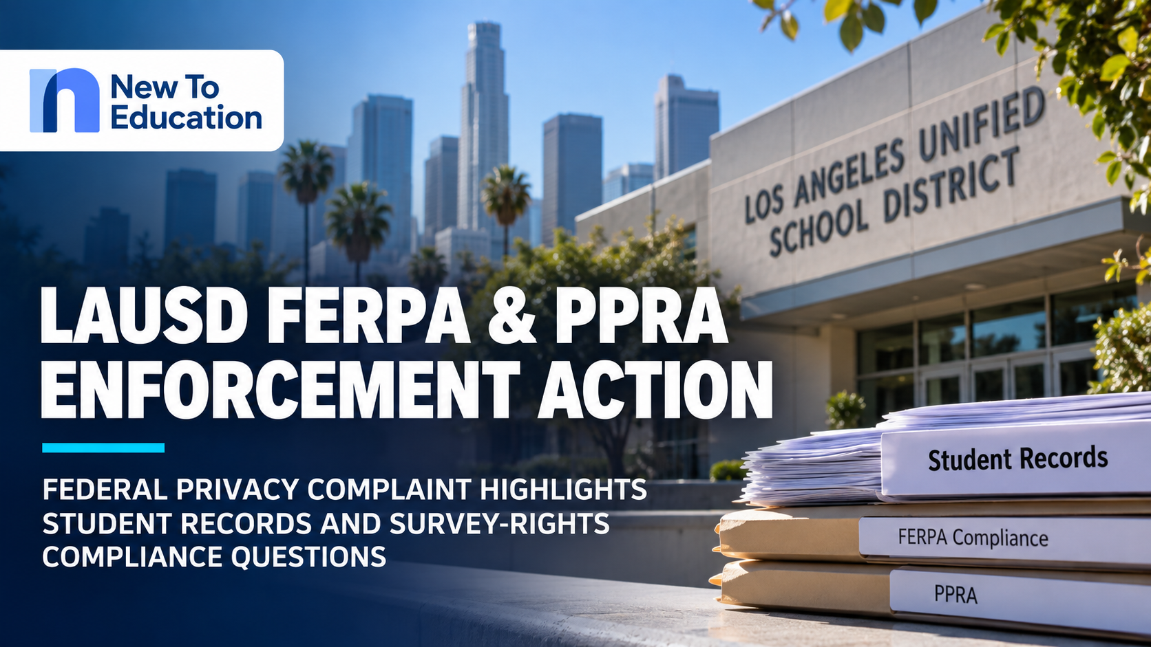 Federal Agencies Launch FERPA and PPRA Enforcement Action Against Los Angeles Unified School District