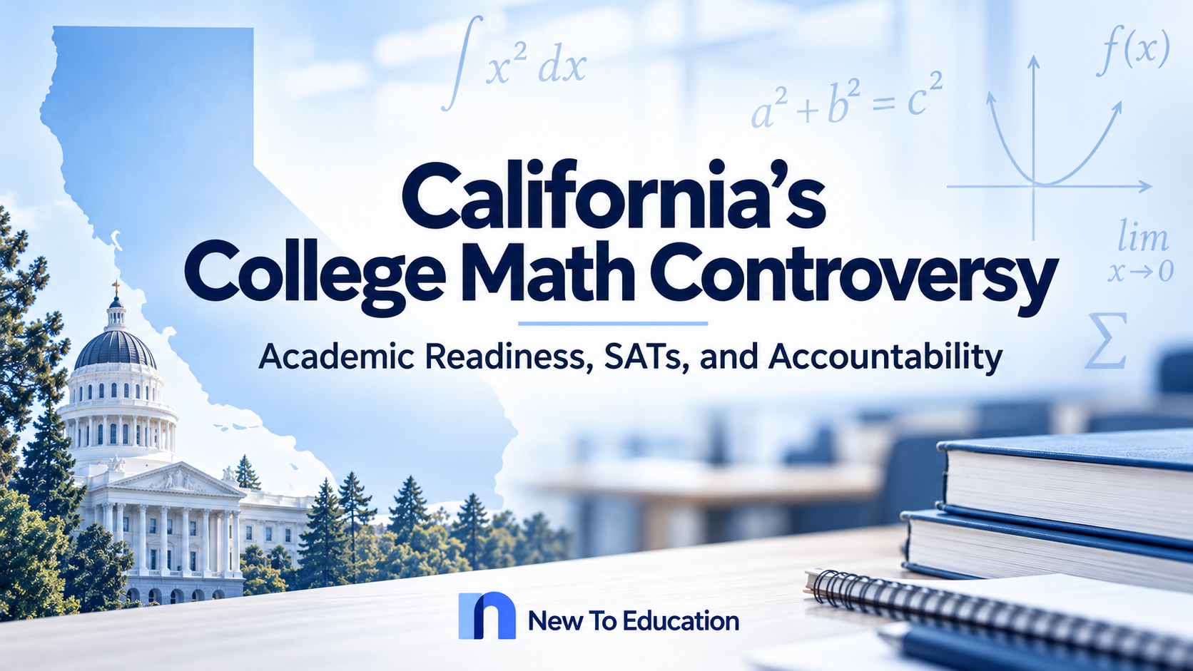 California Education Candidate Sparks Debate Over Students Entering College Without Basic Math Skills