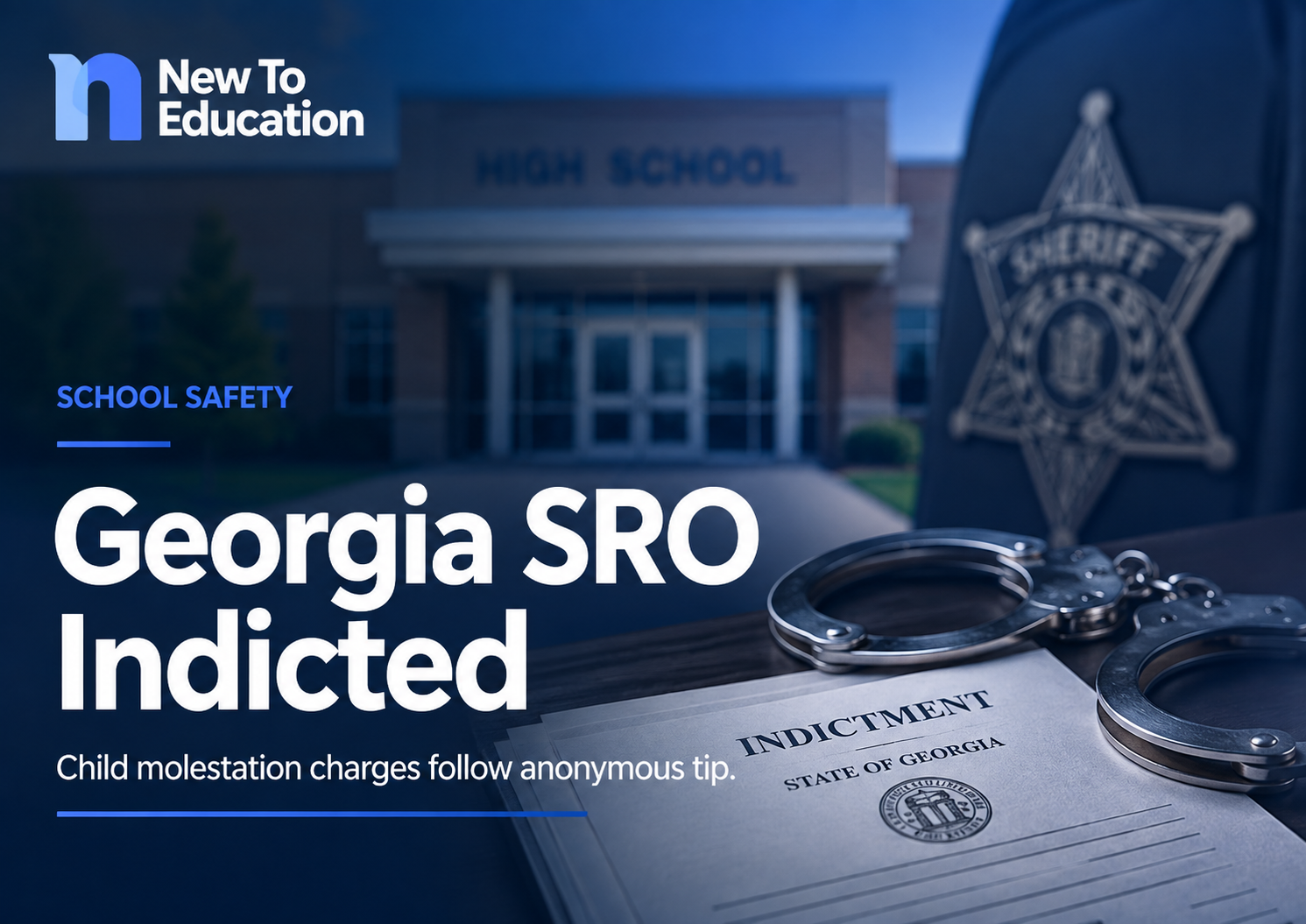 Former Georgia School Resource Officer Indicted on Child Molestation Charges