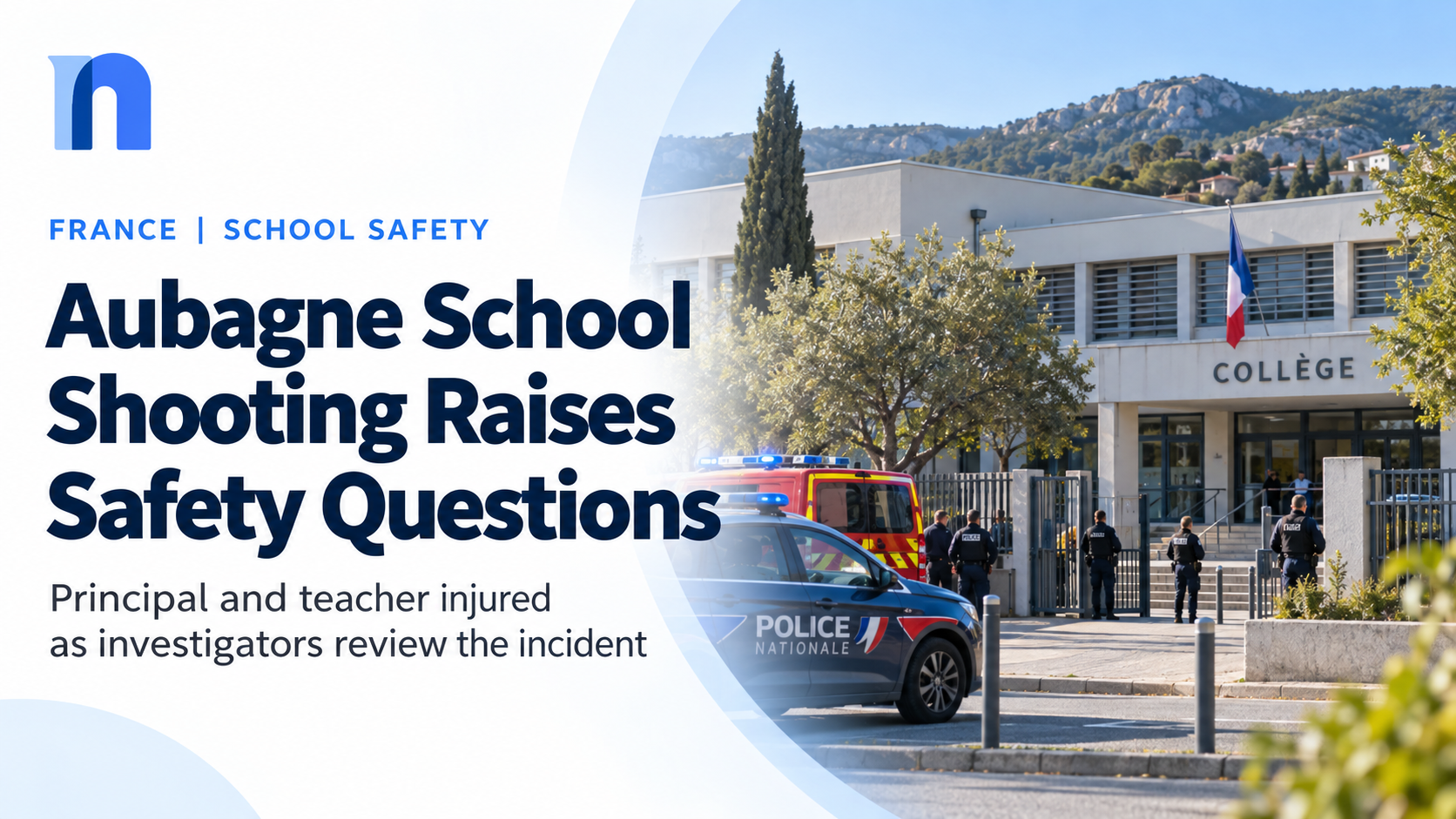 Aubagne School Shooting October 12: Principal and Teacher Injured at Collège Joseph-Lakanal in France