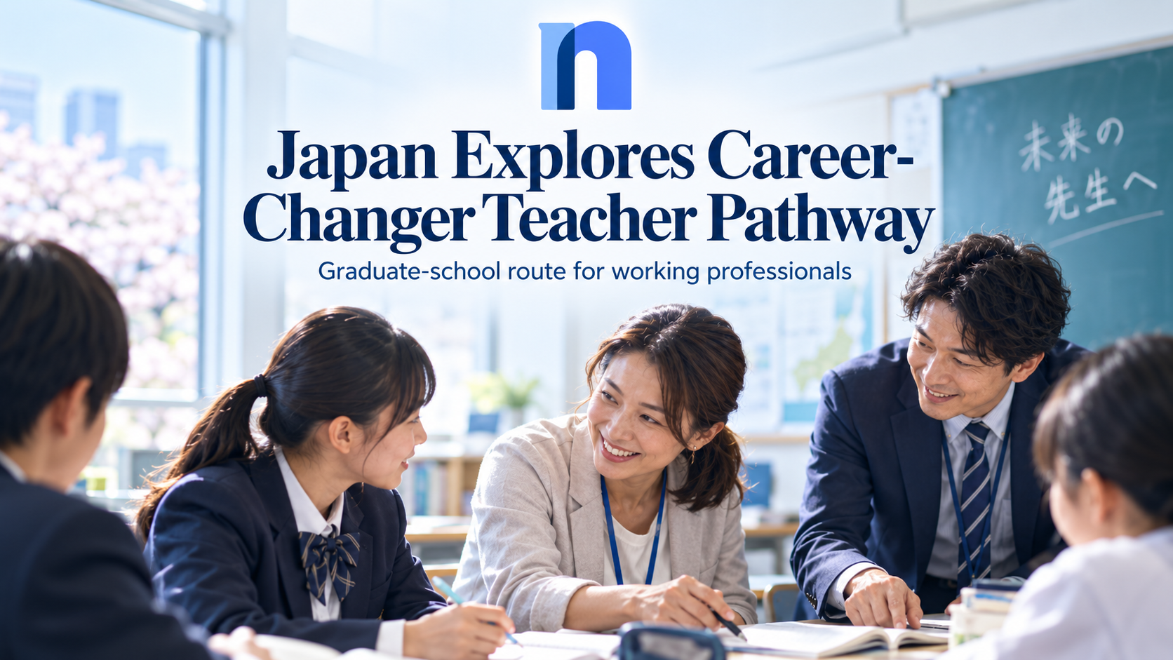Japan Explores New Graduate-School Route for Working Professionals to Become Teachers