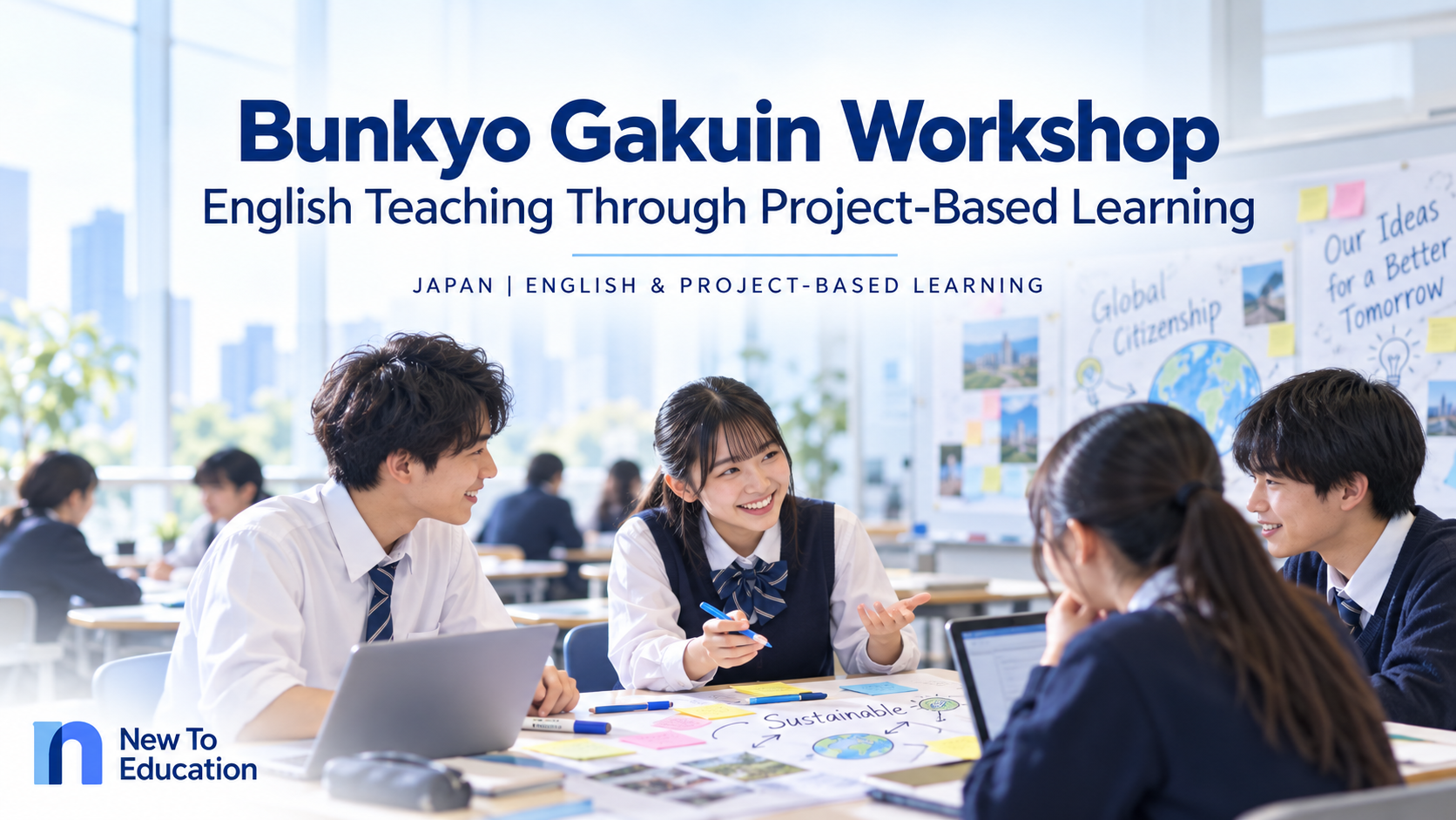 Bunkyo Gakuin Workshop Pushes English Teaching Toward Project-Based Learning