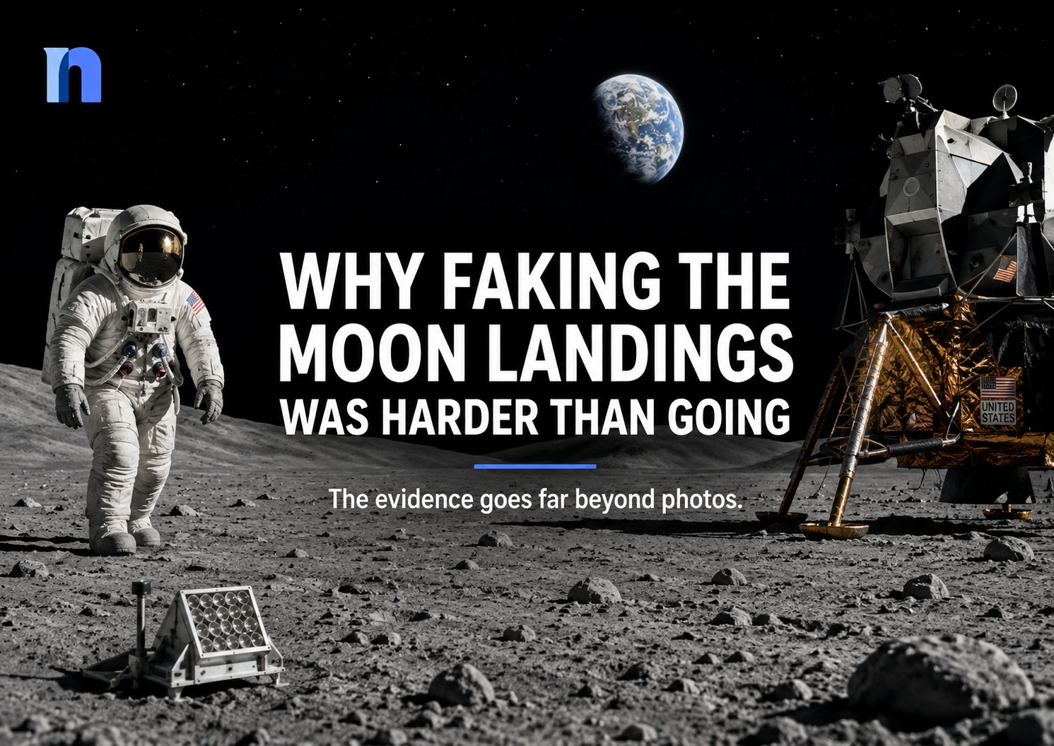 Why Faking the Moon Landings Would Have Been Harder Than Going to the Moon