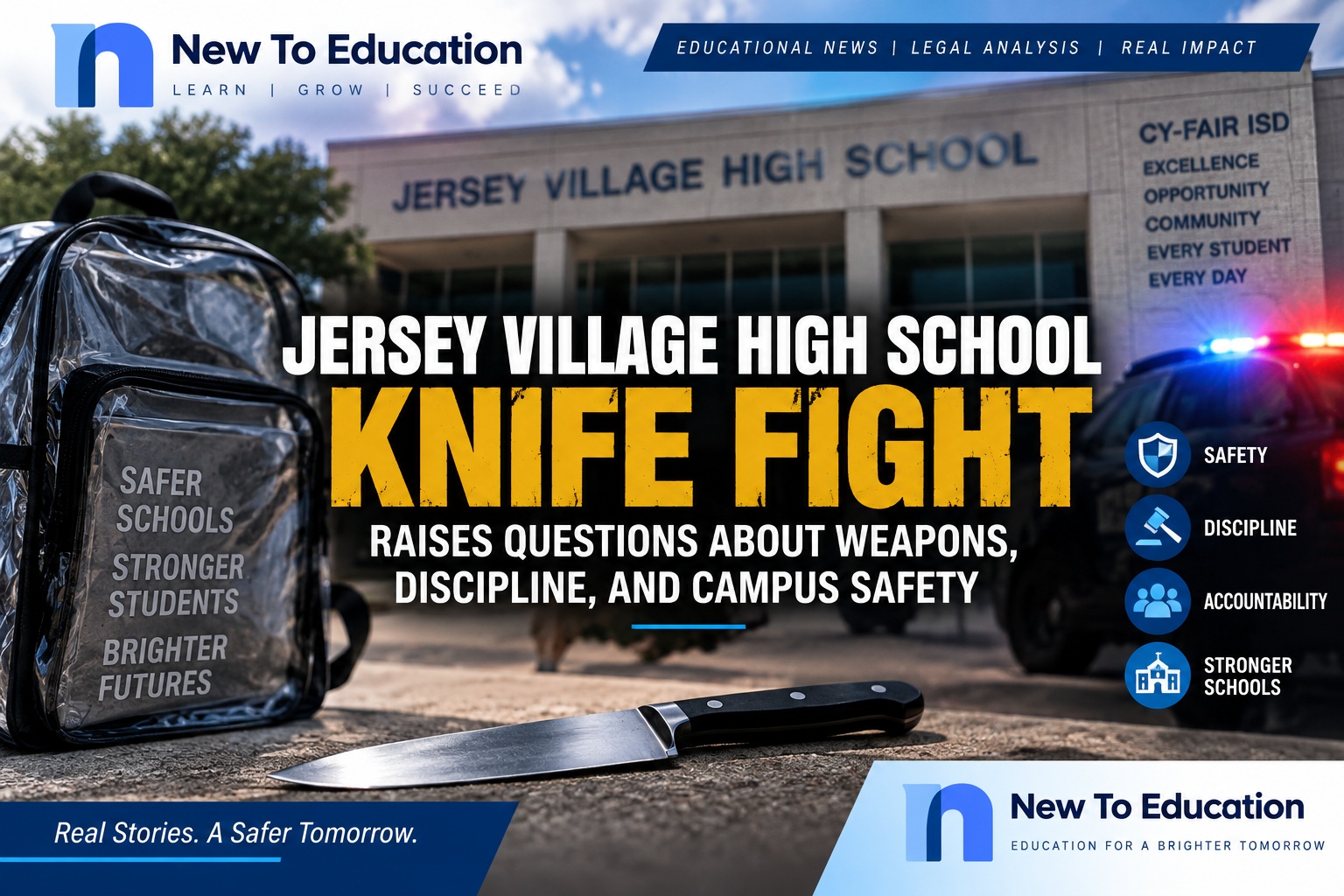 Jersey Village High School Knife Fight Raises Questions About Weapons, Discipline, and Campus Safety