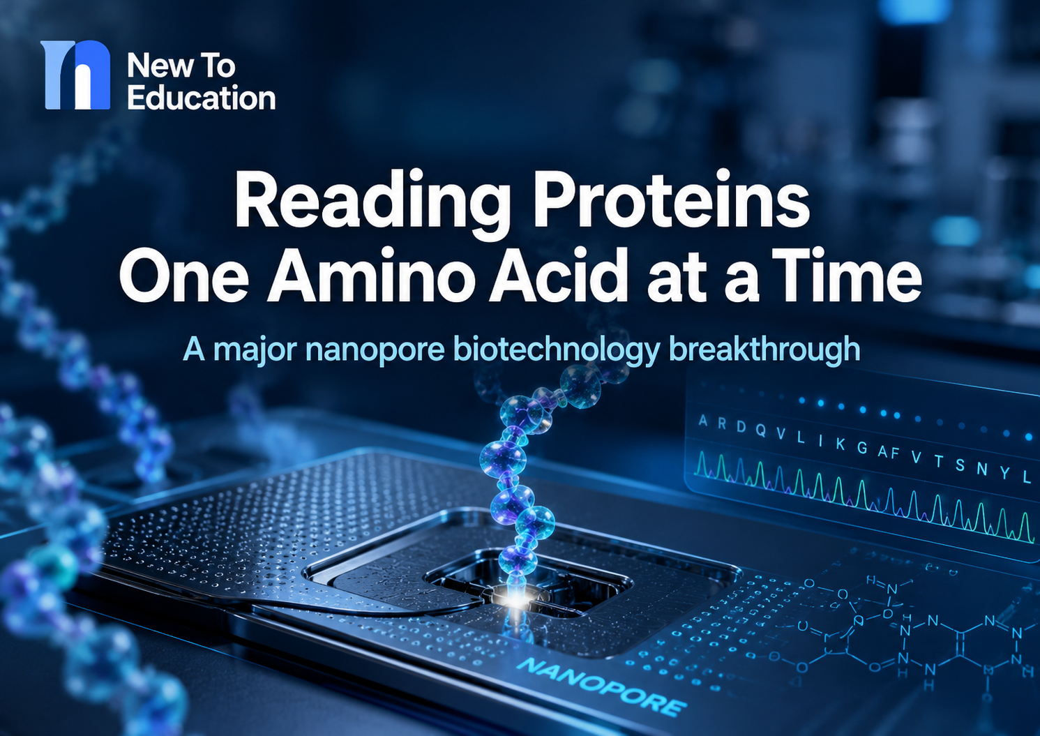 Scientists Develop a New Way to Read Proteins One Amino Acid at a Time
