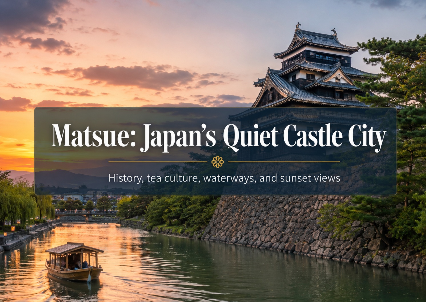 Matsue, Japan: The Quiet Castle City Most Travelers Overlook