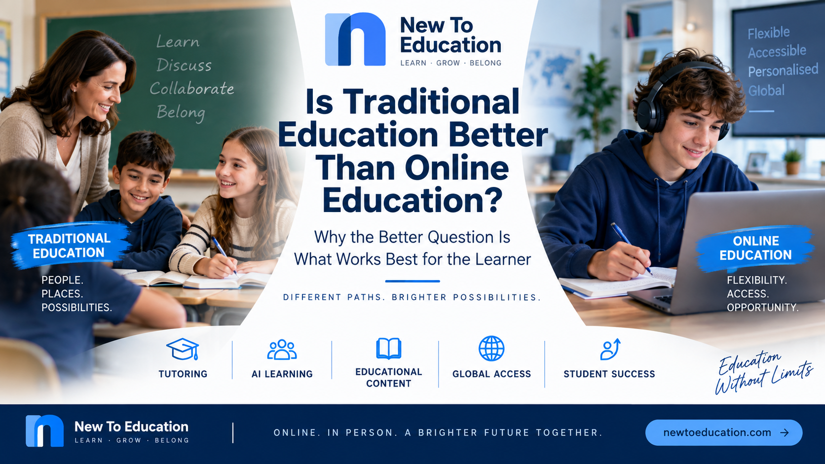 Is Traditional Education Better Than Online Education? Why the Better Question Is What Works Best for the Learner