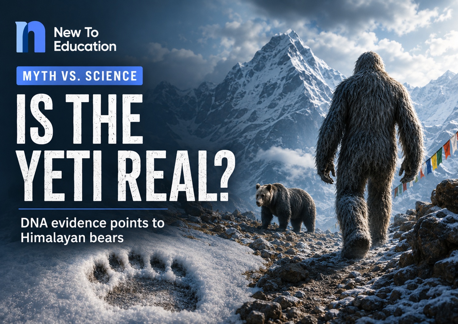 Myth vs. Science: Is the Yeti Real, or Are People Seeing Himalayan Bears?