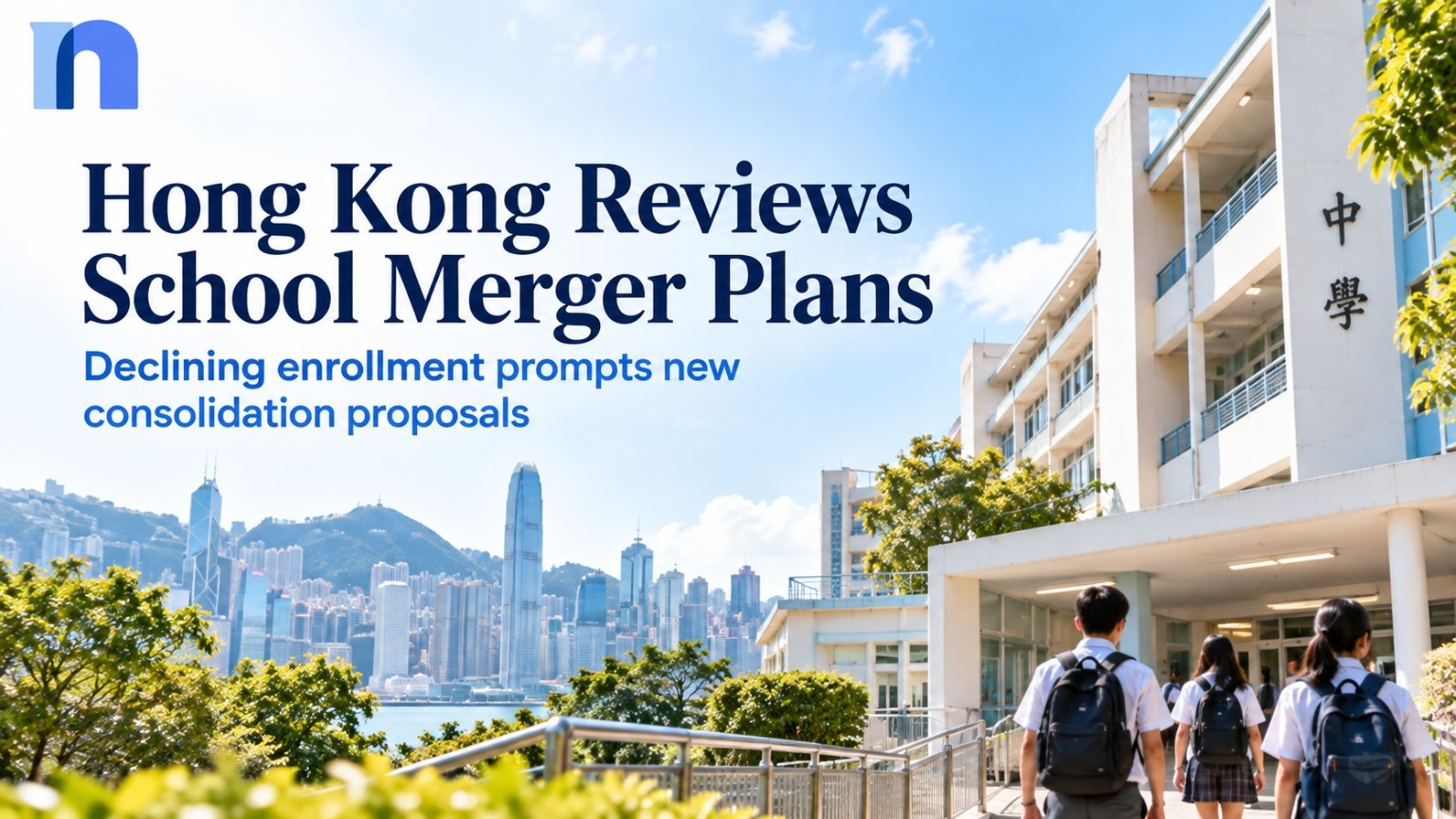 Hong Kong Education Bureau Clarifies Proposed School-Merger Program as Enrollment Declines