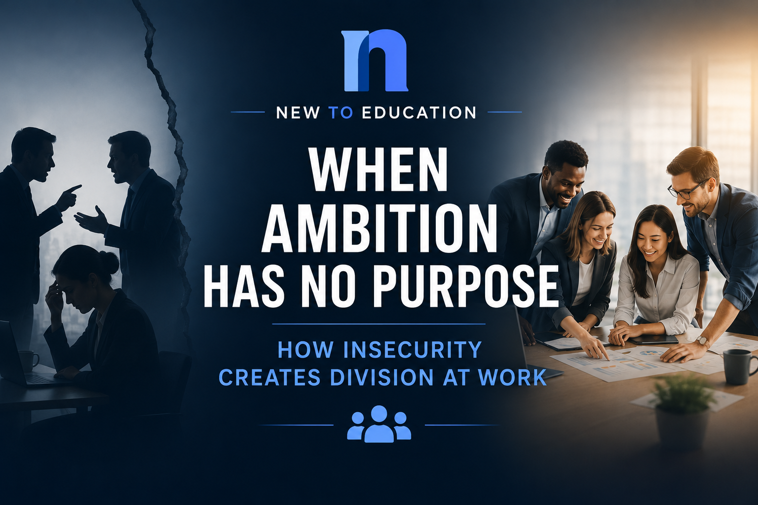 When Ambition Has No Purpose: How Insecurity Creates Division at Work