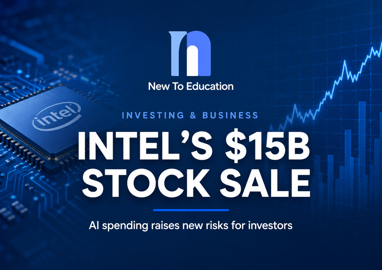 Intel Announces $15 Billion Stock Sale as AI Spending Raises New Risks for Investors