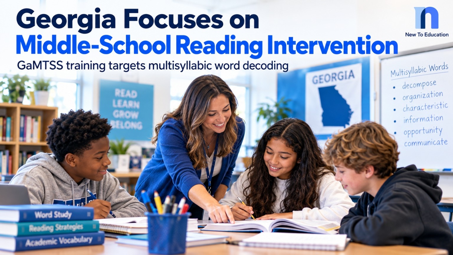Georgia Middle School Literacy Training Focuses on Multisyllabic Word Reading and GaMTSS