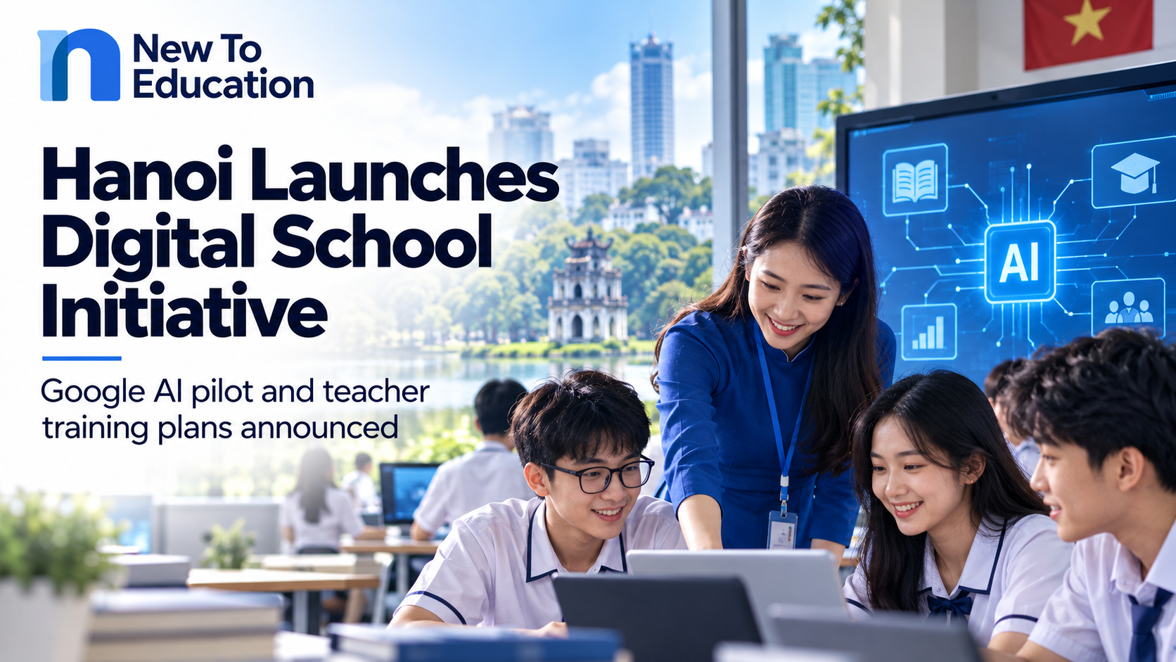 Hanoi Launches Digital School Initiative With Google AI Pilot and Teacher Training Plans