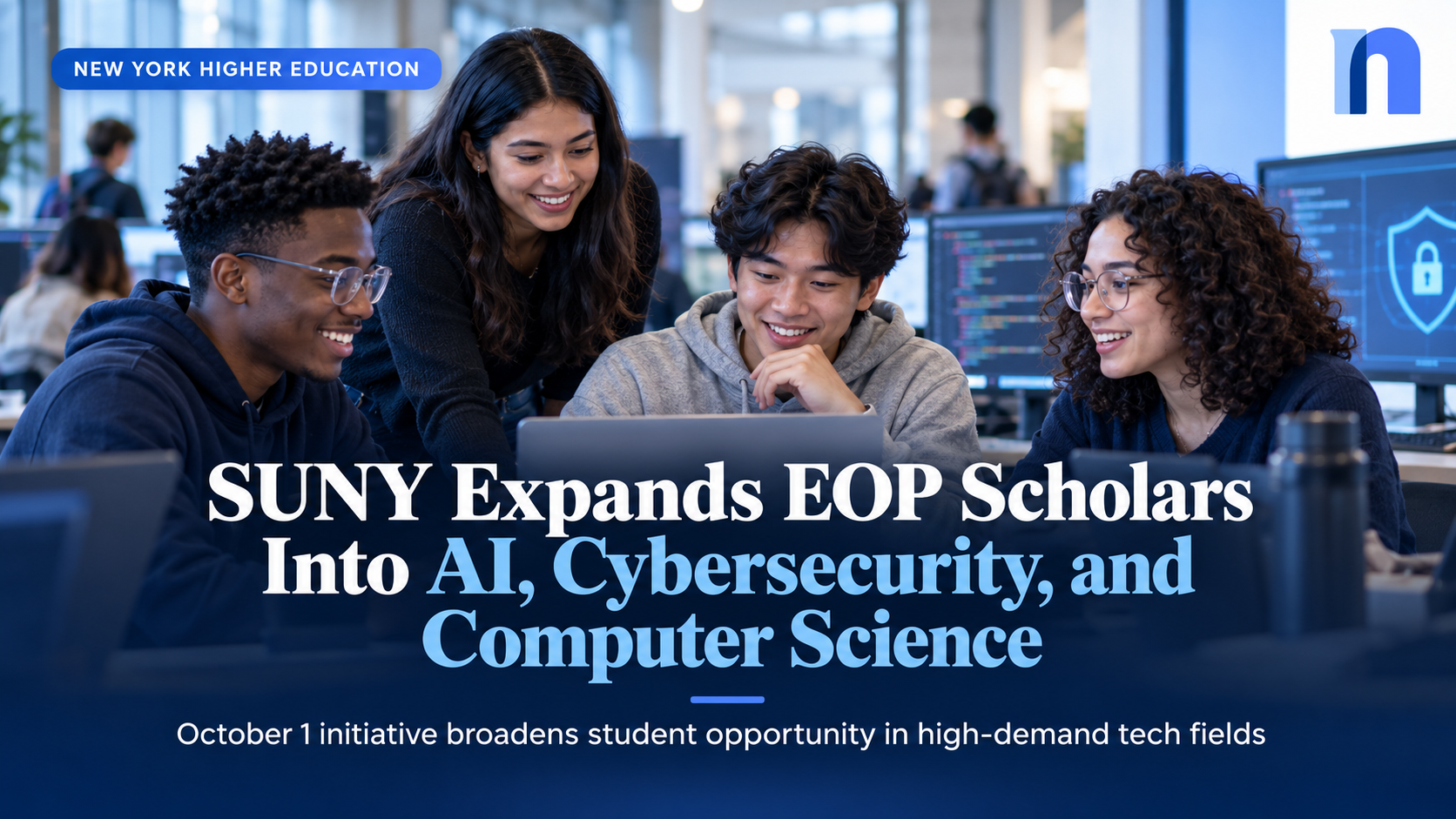 SUNY Expands EOP Scholars Into AI, Cybersecurity, and Computer Science Careers