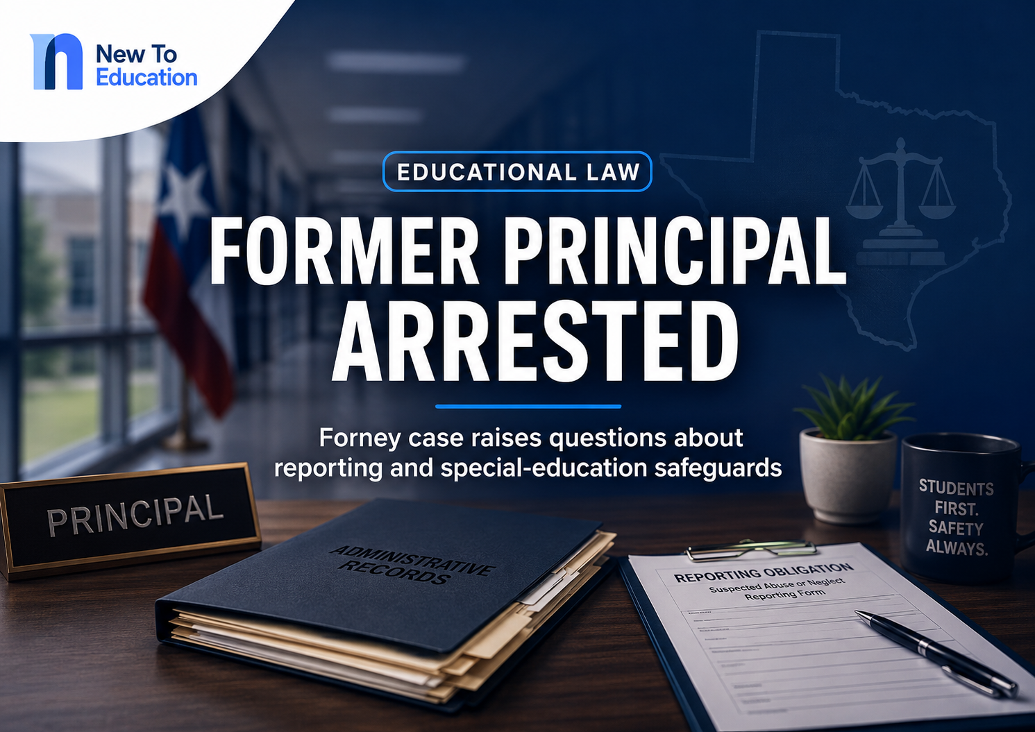 Former Forney ISD Principal Arrested Over Alleged Failure to Report Abuse of Special-Education Students