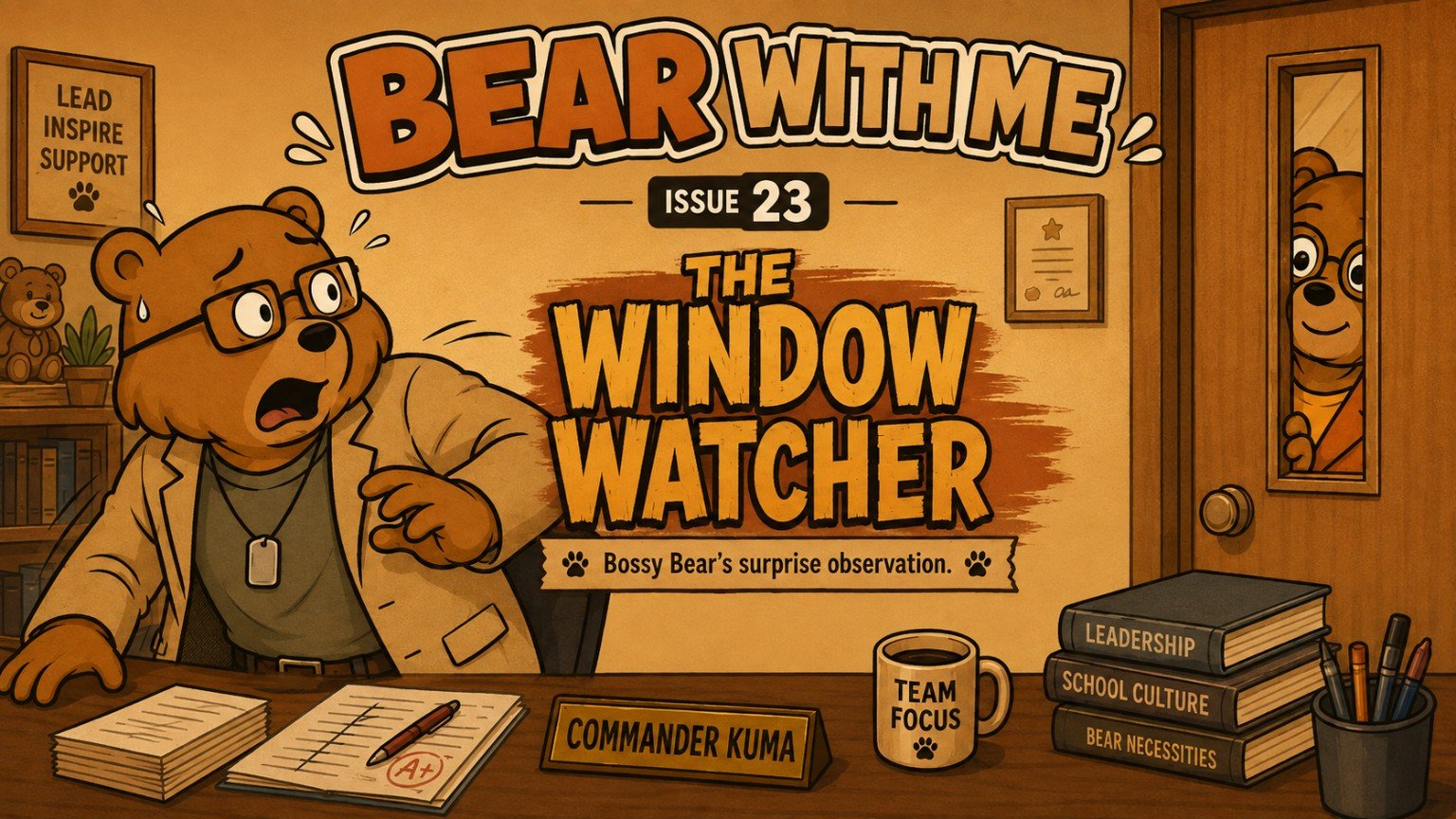 Bear With Me, Issue 23 “The Window Watcher.