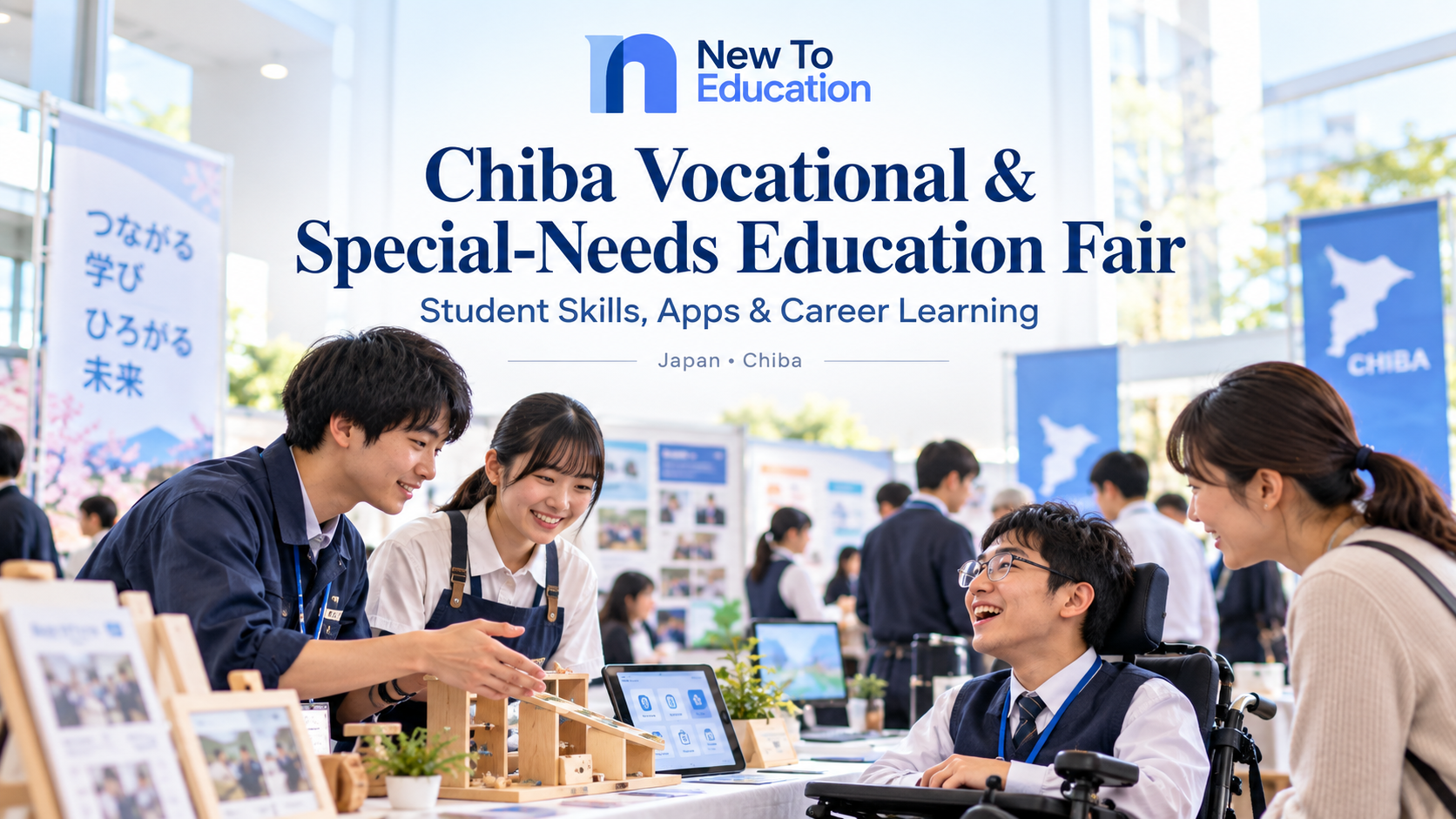 Chiba Announces Vocational and Special-Needs Education Fair Showcasing Student Skills, Products, Apps, and Career Learning