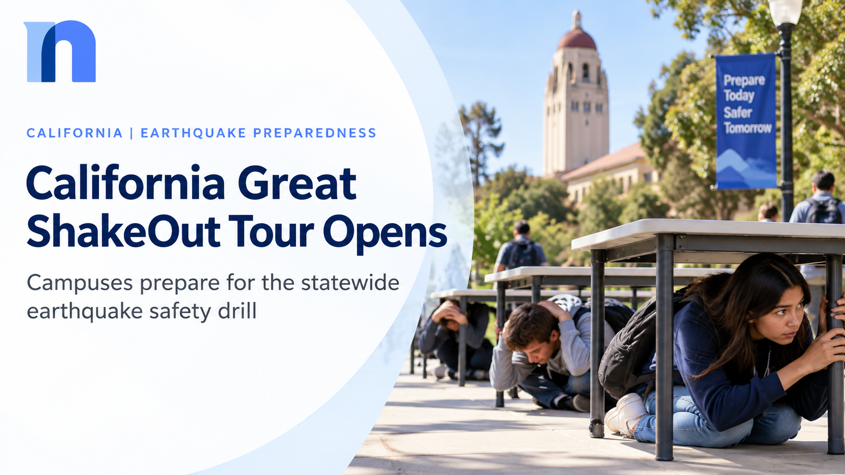 California Great ShakeOut Tour Opens October 12 at San Francisco State University Ahead of Statewide Earthquake Drill