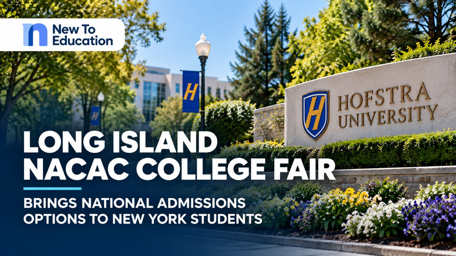 Long Island NACAC College Fair Brings National Admissions Options to New York Students at Hofstra