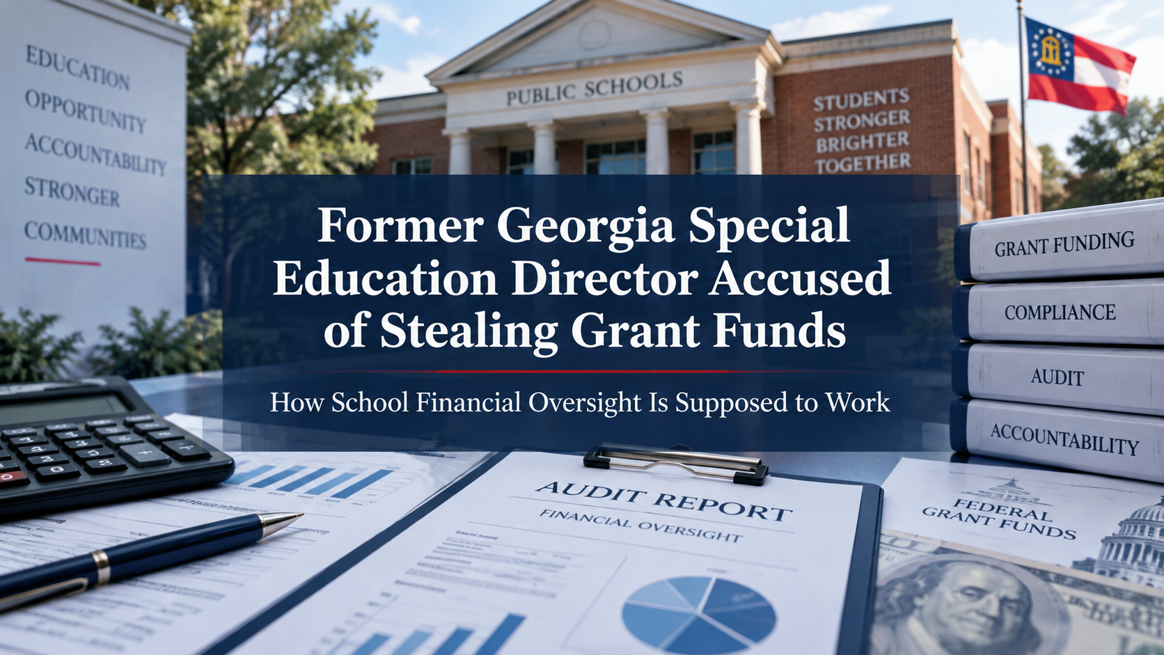 Former Georgia Special Education Director Accused of Stealing Grant Funds: How School Financial Oversight Is Supposed to Work