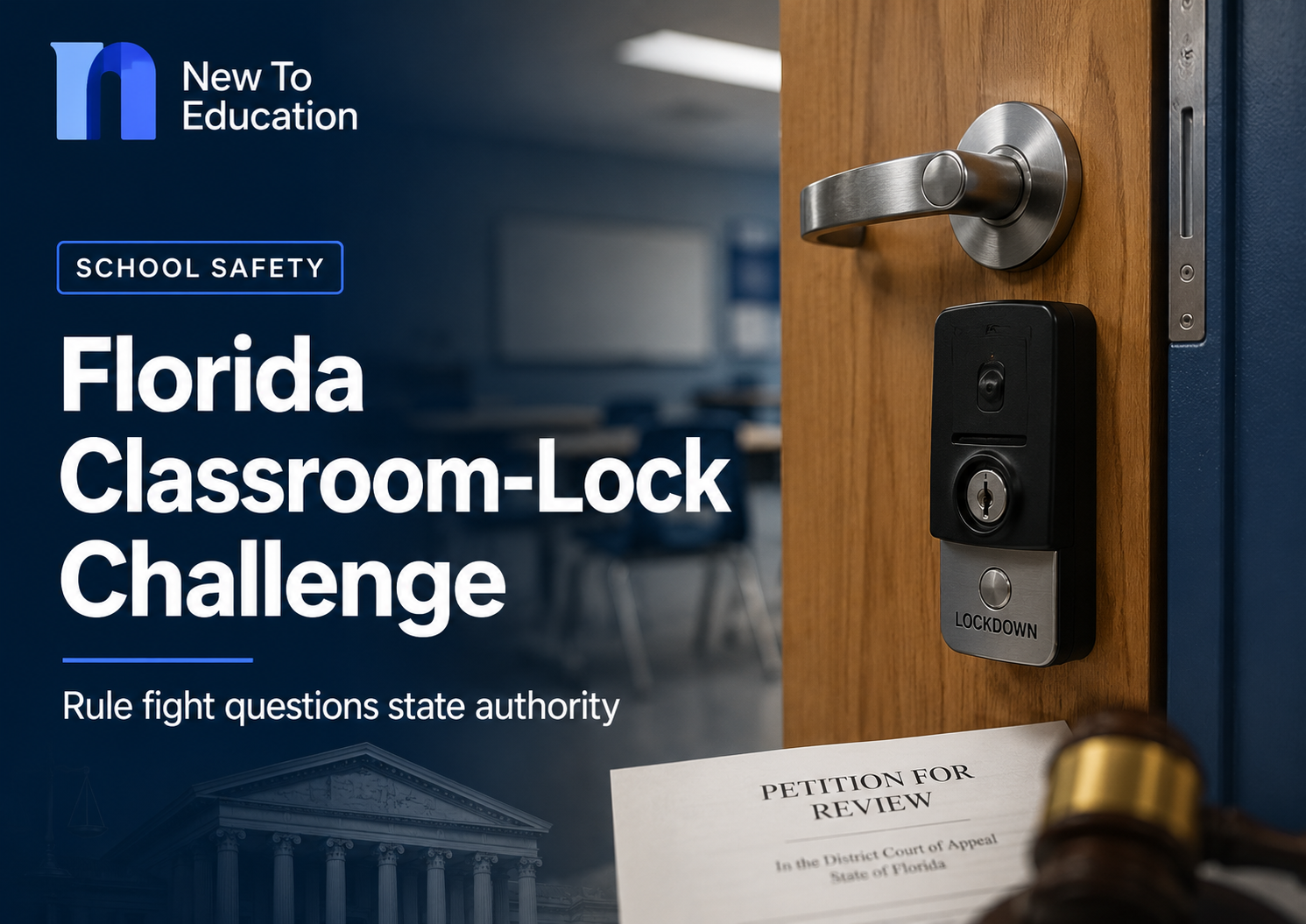 Florida Classroom-Lock Rule Faces Legal Challenge Over School Safety and State Authority