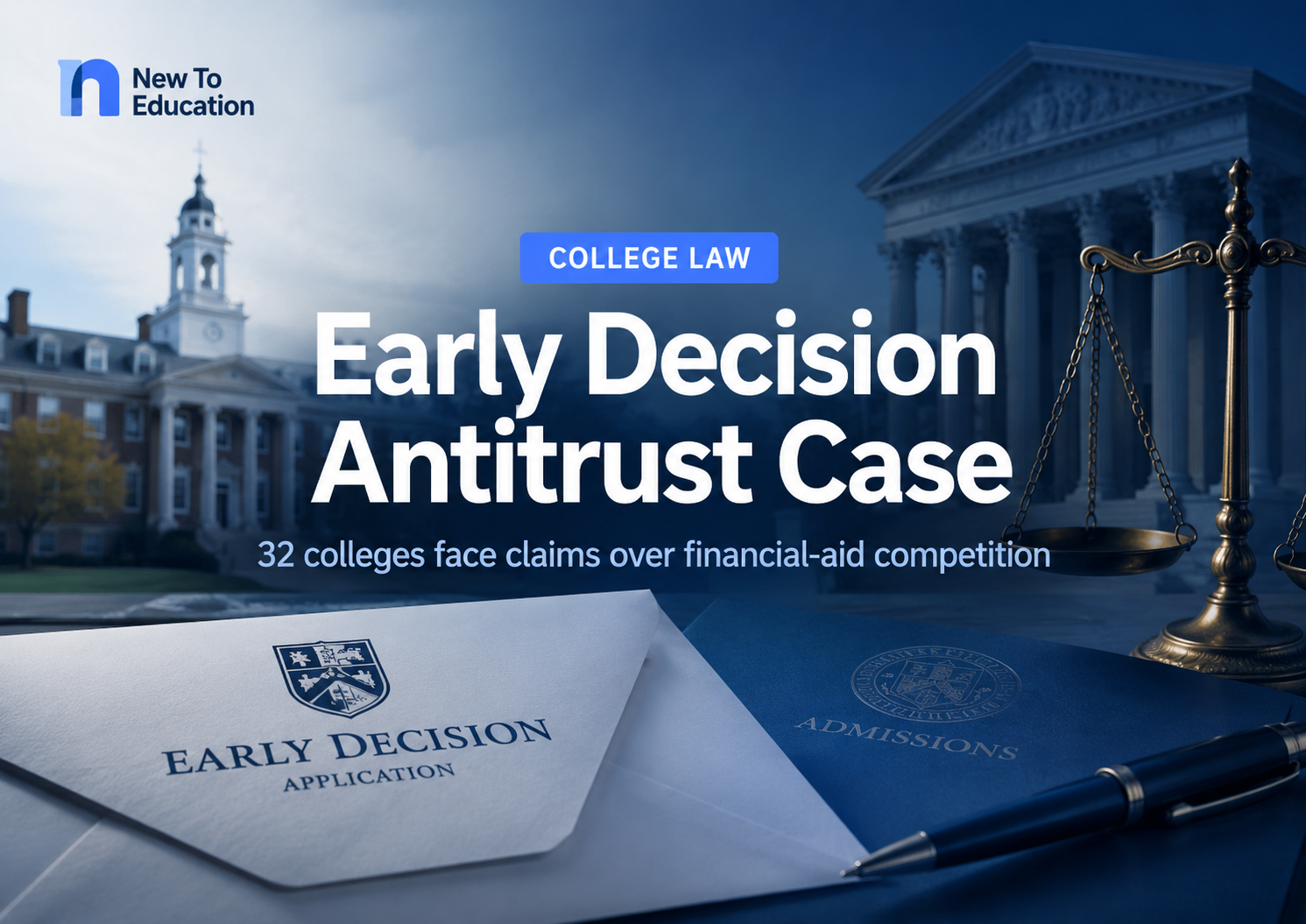 Early Decision Antitrust Lawsuit Against 32 Colleges Moves Forward: Could the System Limit Financial-Aid Competition?