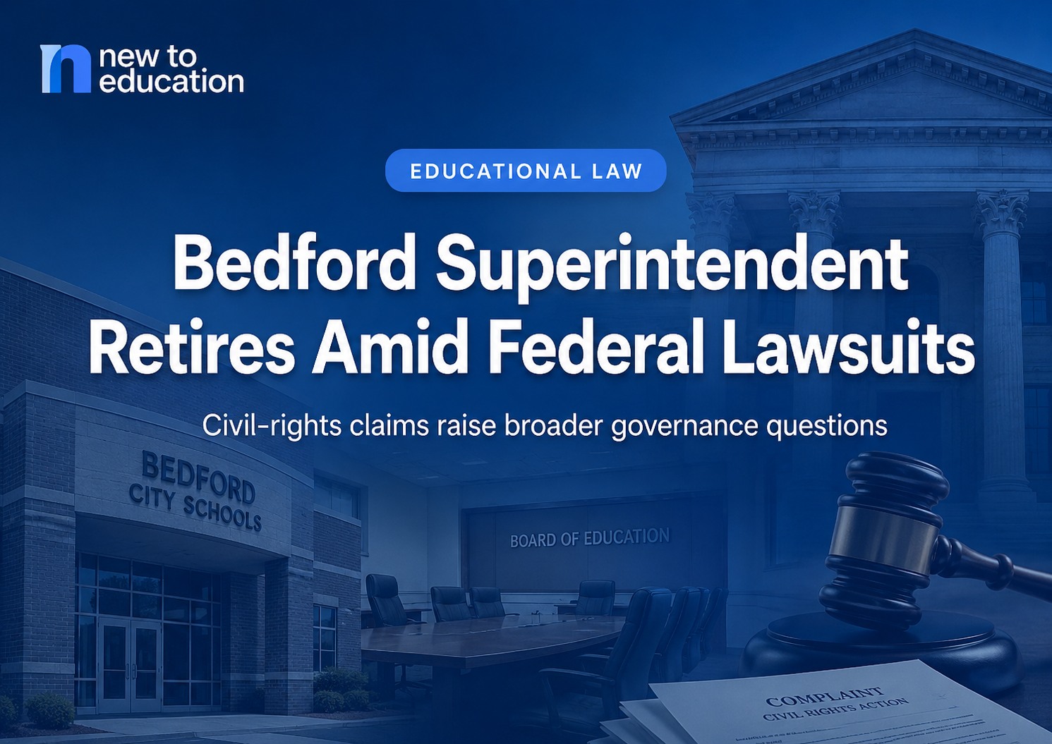 Bedford Superintendent Cassandra Johnson Retires Amid Federal Civil-Rights Lawsuits and Leadership Turmoil