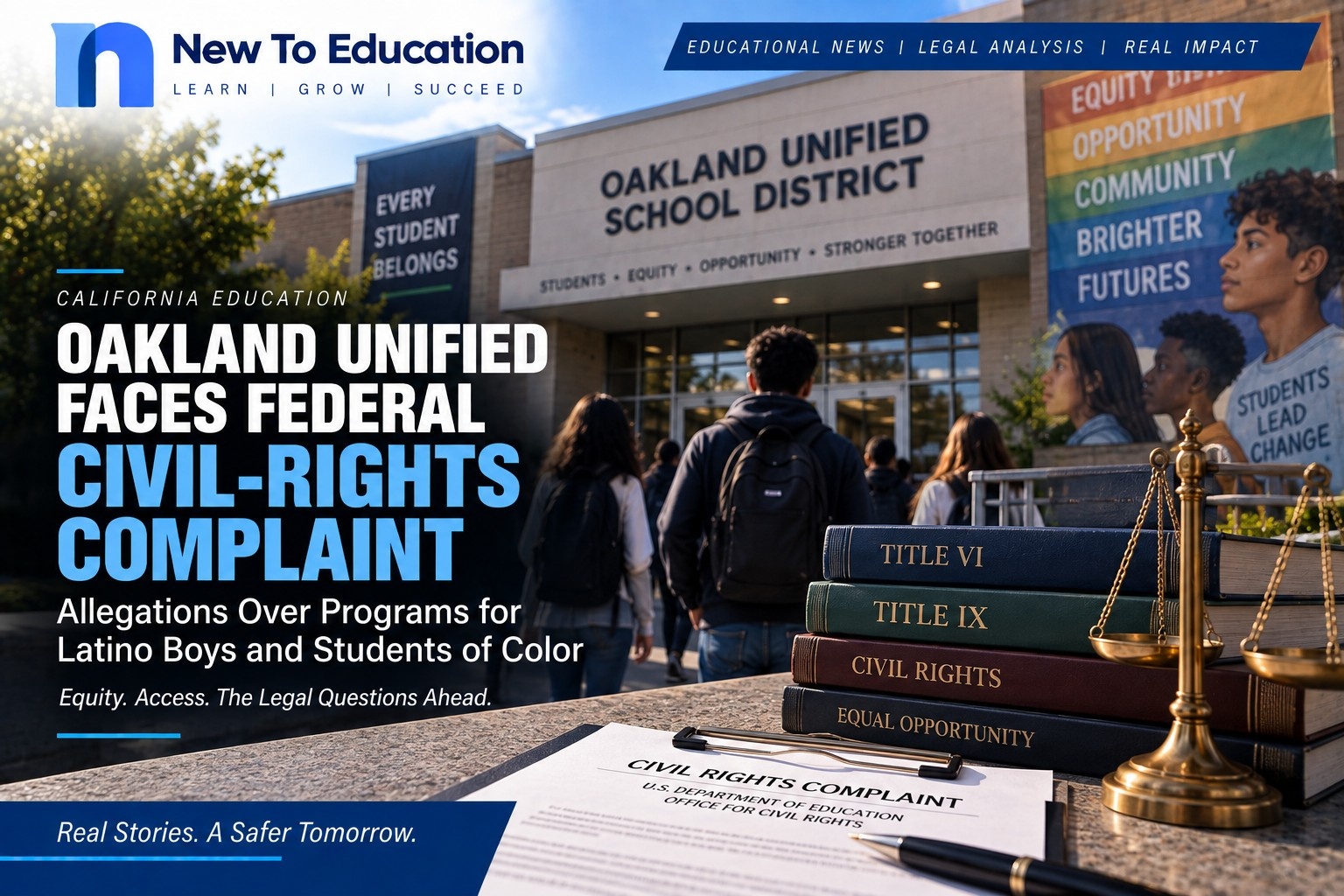 Oakland Unified Faces Federal Civil-Rights Complaint Over Programs for Latino Boys and Students of Color