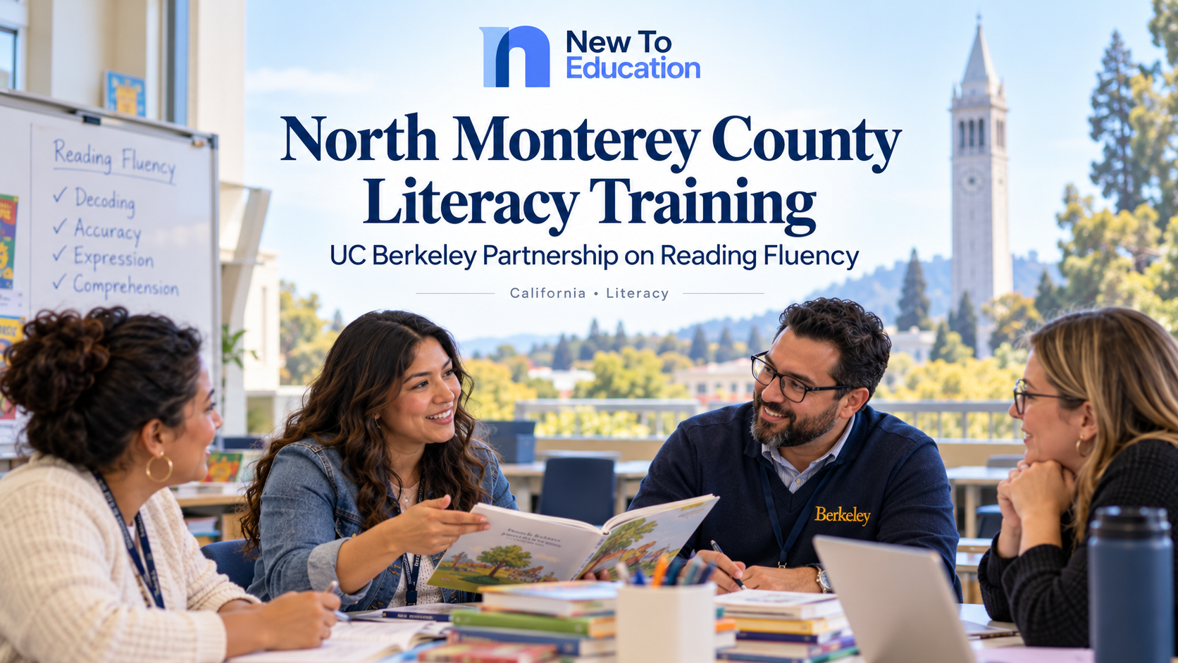 North Monterey County Teachers Begin UC Berkeley Literacy Training on Word Recognition and Fluency