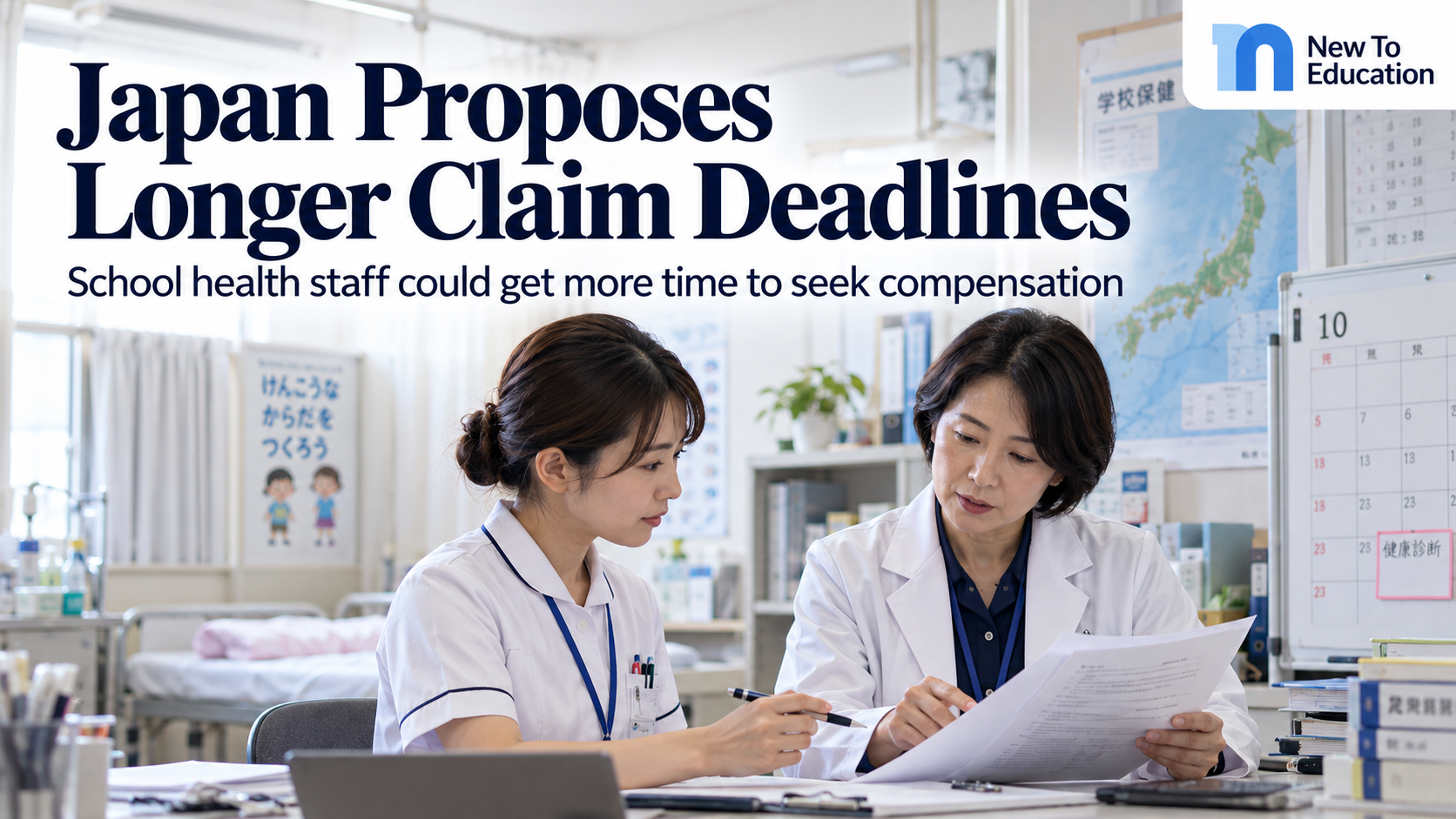 Japan Proposes Longer Compensation Claim Deadline for Certain Public-School Health Professionals