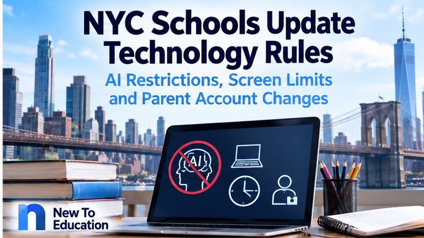 NYC Public Schools' October 13 Technology Letter Explains AI Restrictions, Screen Limits and Parent Account Changes